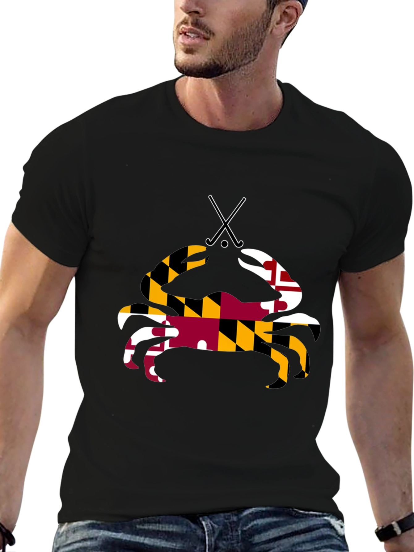 Maryland Flag Crab T-Shirt
