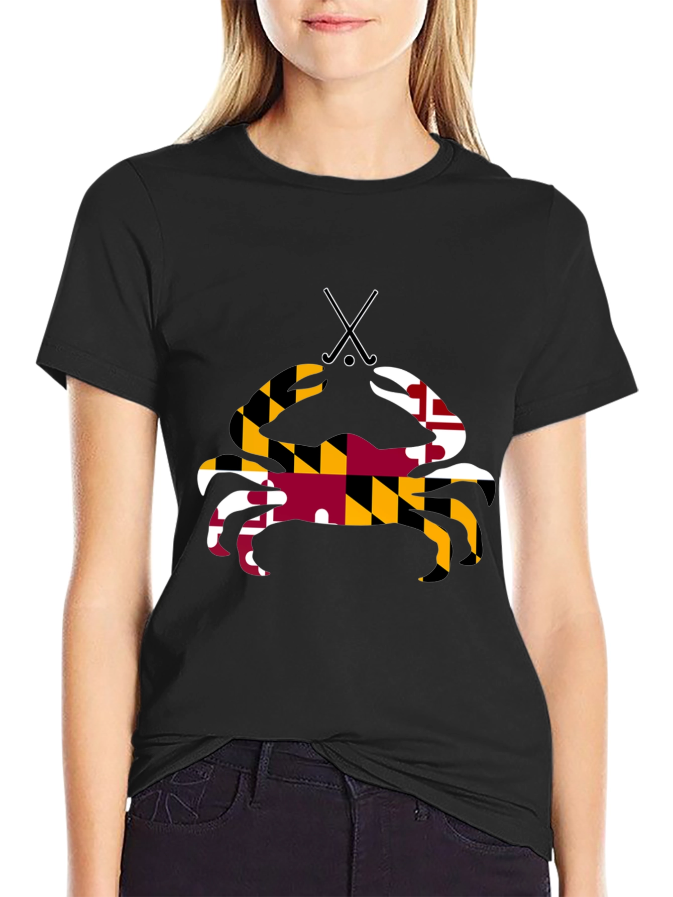 Maryland Flag Crab T-Shirt