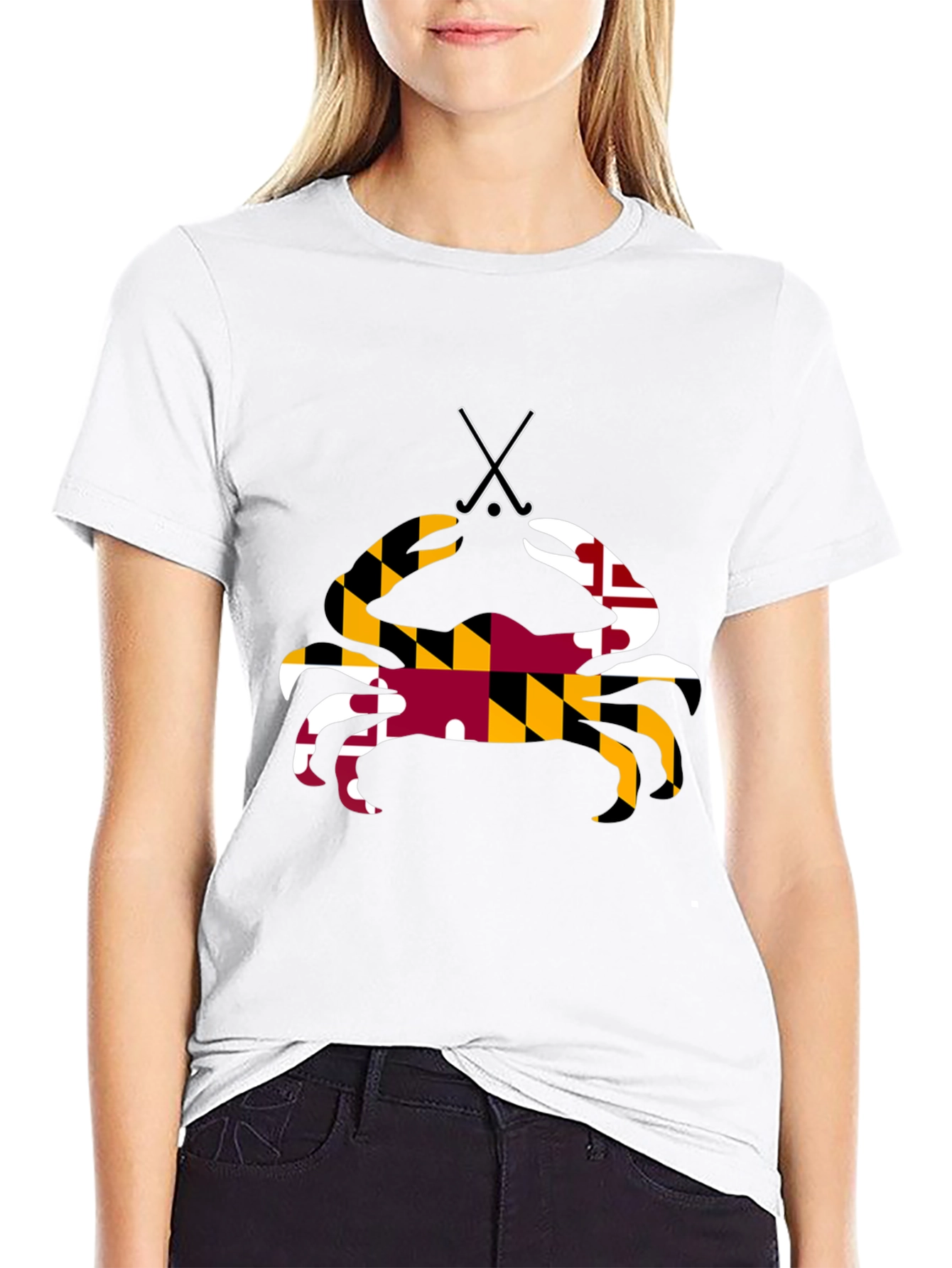 Maryland Flag Crab T-Shirt