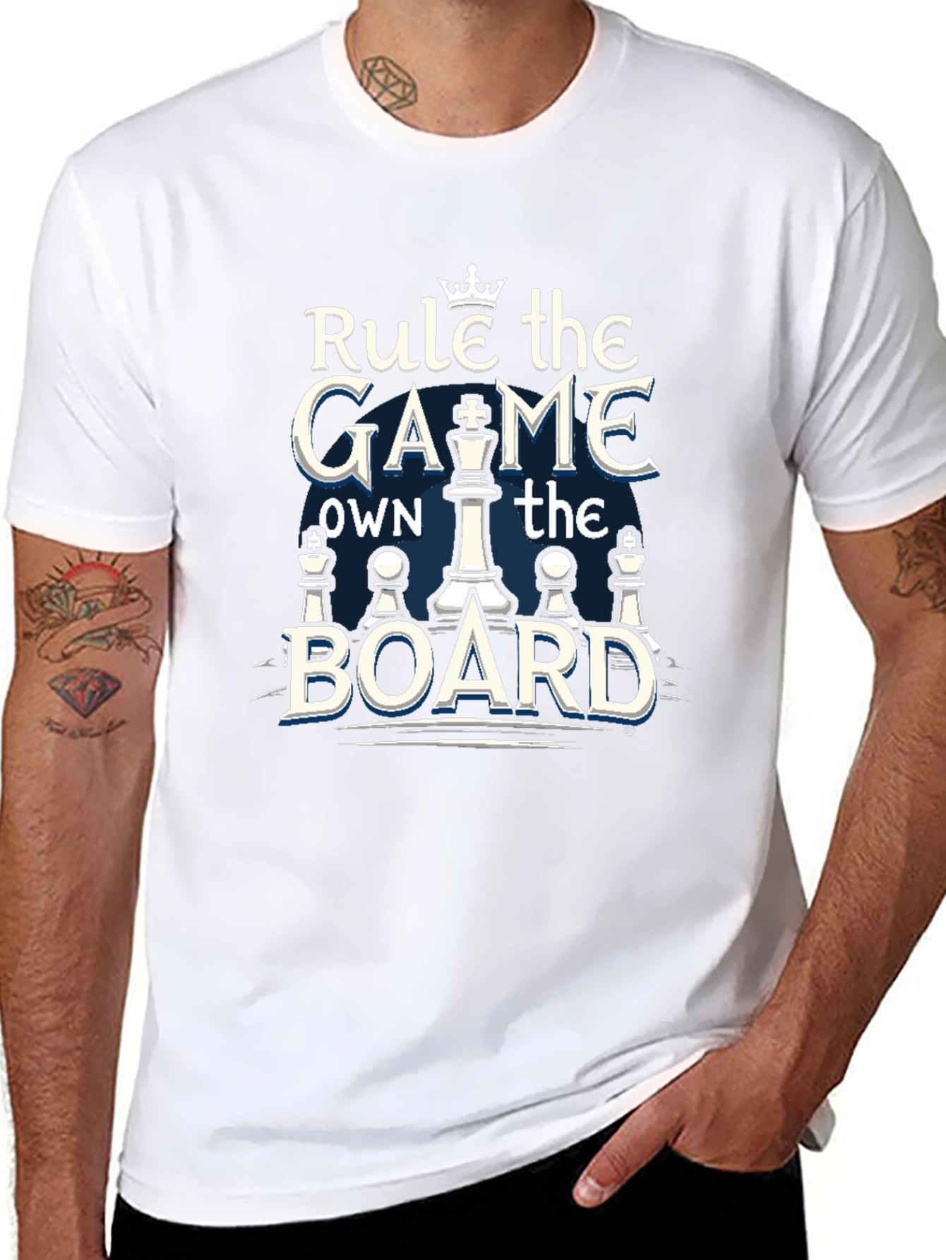 Rule the Game Chess T-Shirt