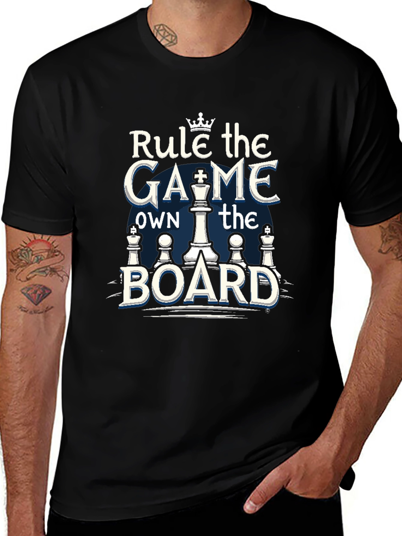 Rule the Game Chess T-Shirt