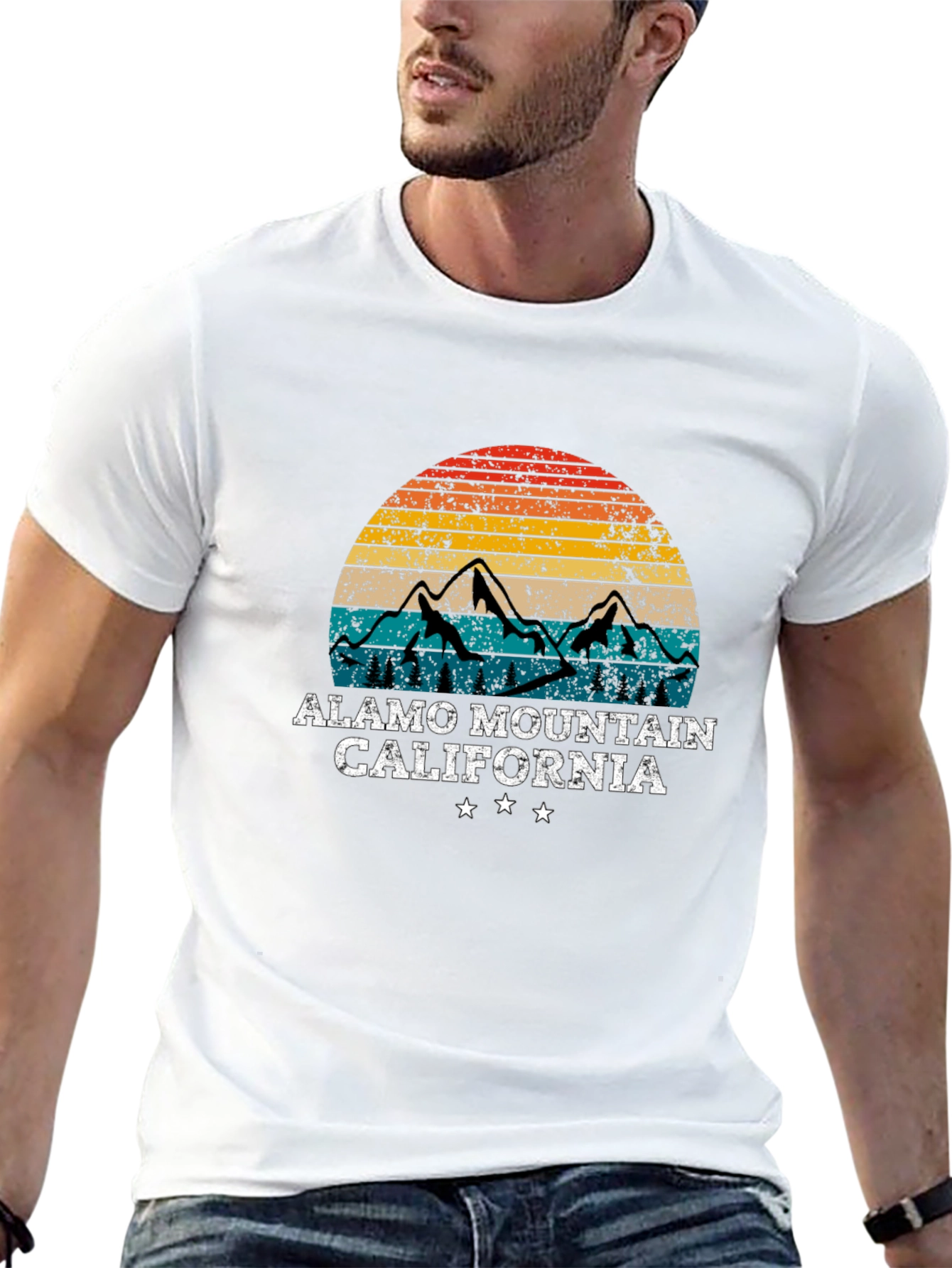 Alamo Mountain California Graphic Tee