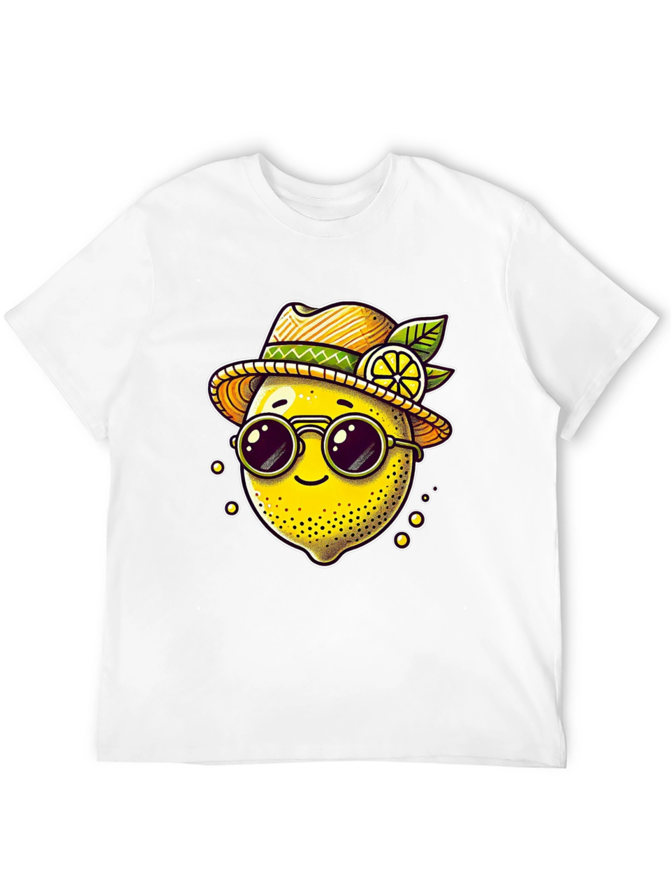 Funky Lemon Tee - Cool Fruit Graphic Shirt