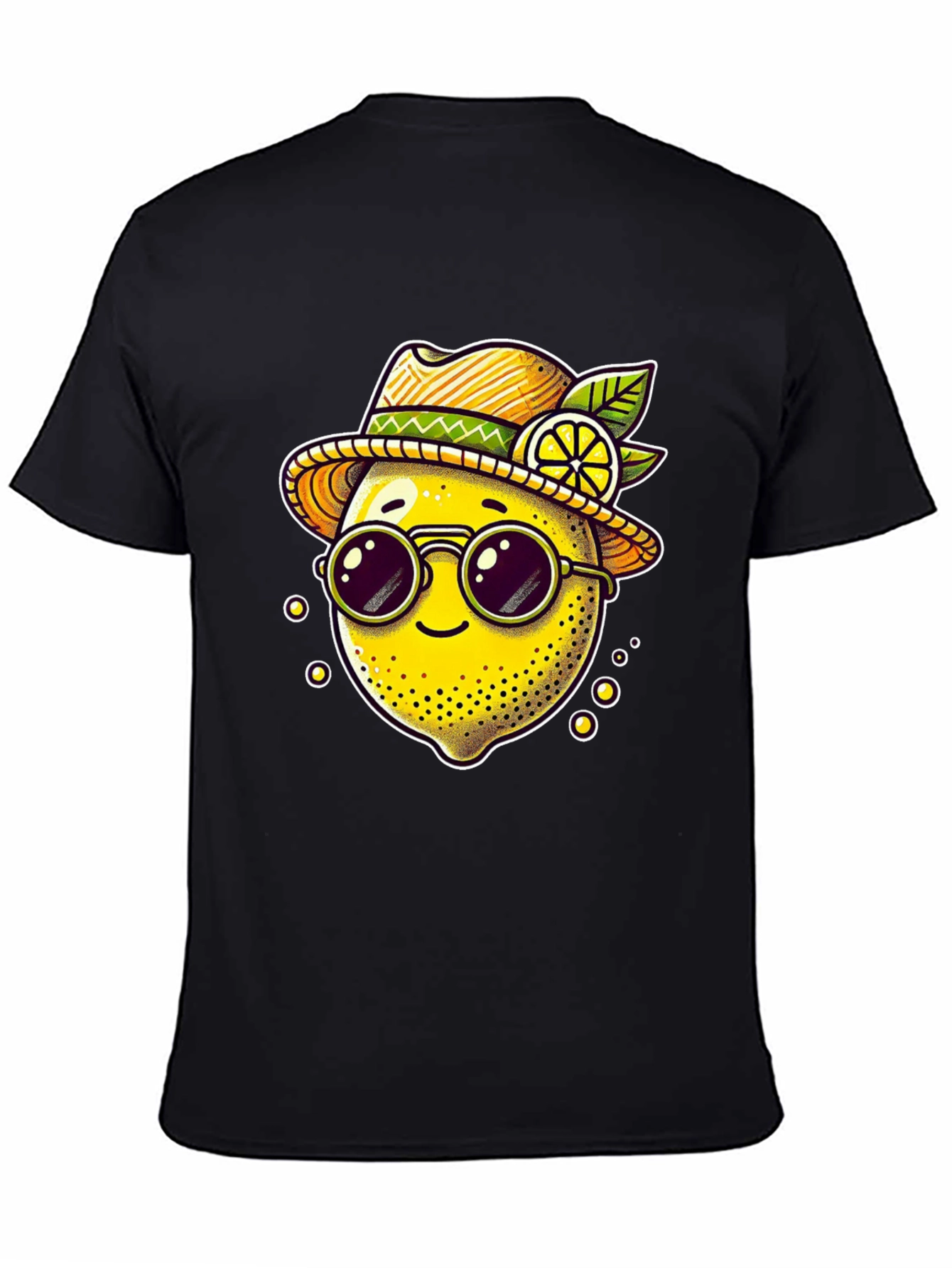 Funky Lemon Tee - Cool Fruit Graphic Shirt