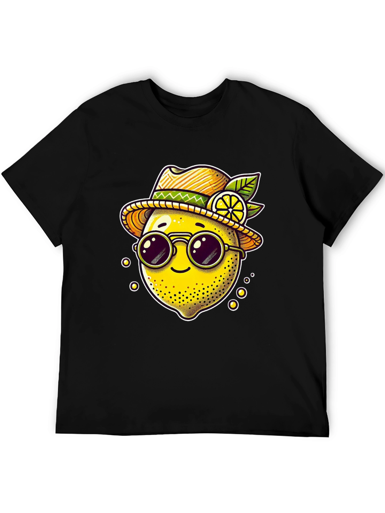 Funky Lemon Tee - Cool Fruit Graphic Shirt