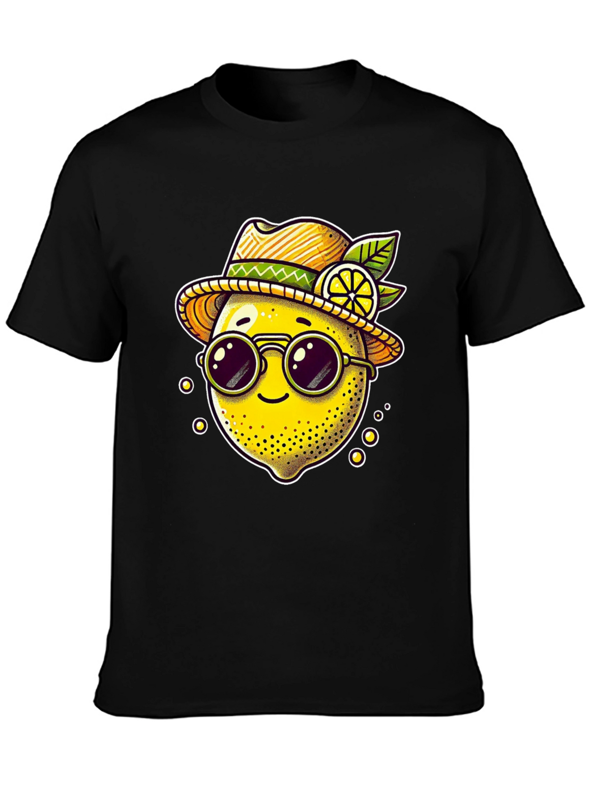 Funky Lemon Tee - Cool Fruit Graphic Shirt
