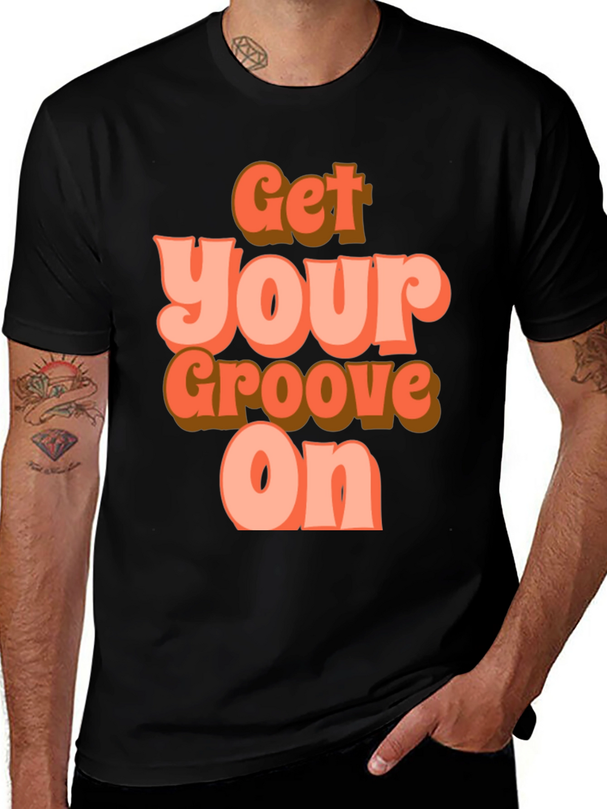 Get Your Groove On Retro Graphic Tee