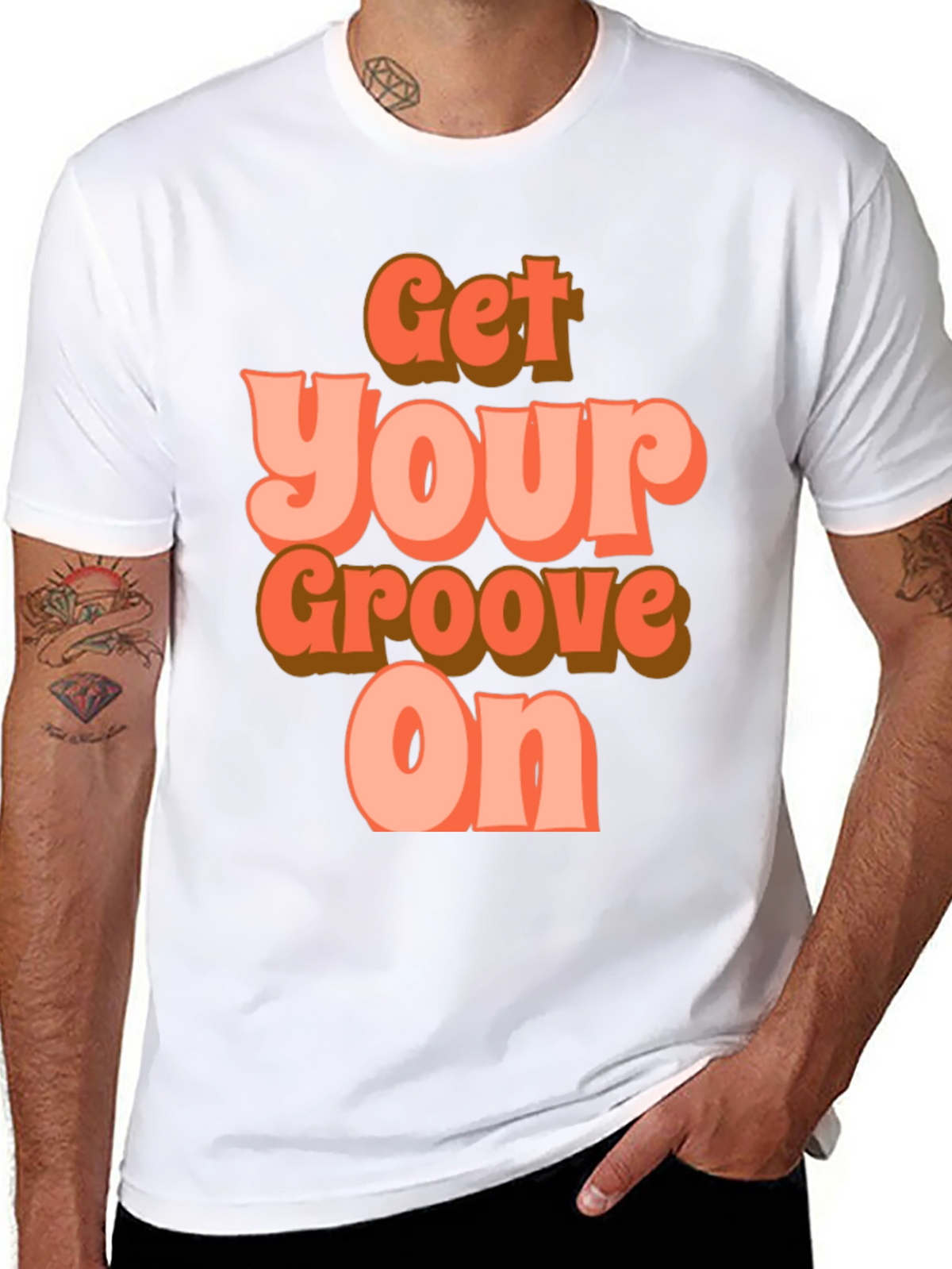 Get Your Groove On Retro Graphic Tee
