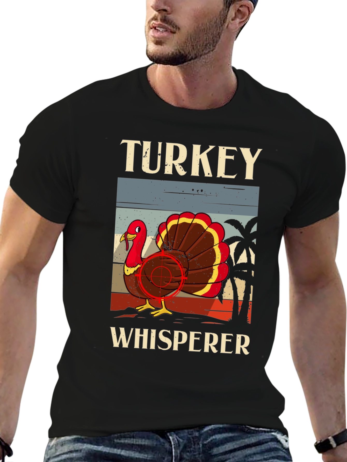 Turkey Whisperer Graphic T-Shirt - Thanksgiving Tee