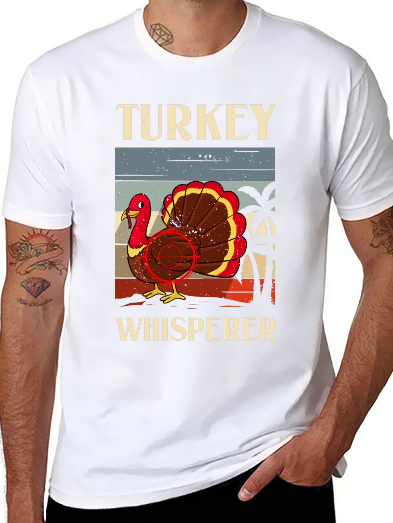 Turkey Whisperer Graphic T-Shirt - Thanksgiving Tee