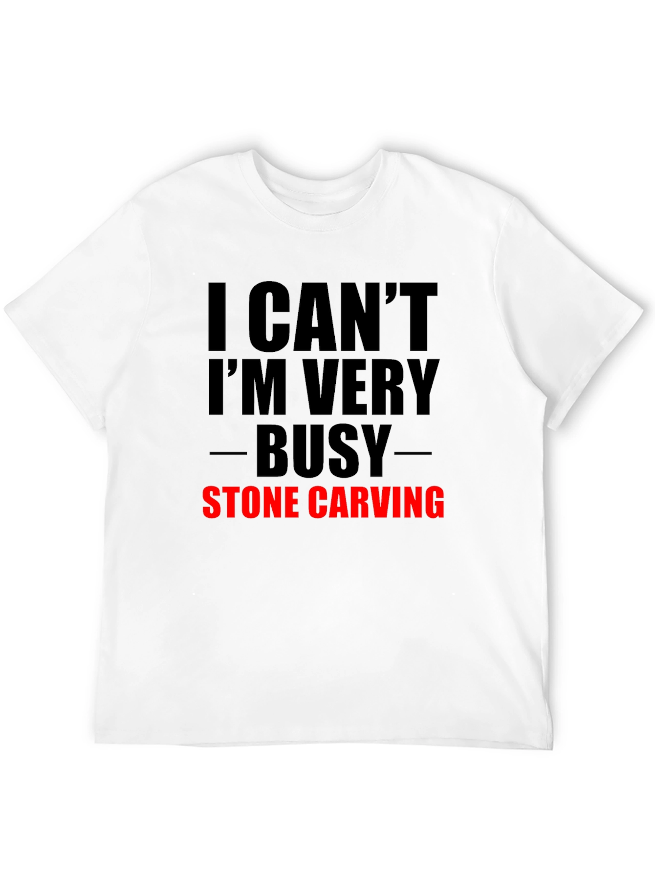 Busy Stone Carving T-Shirt