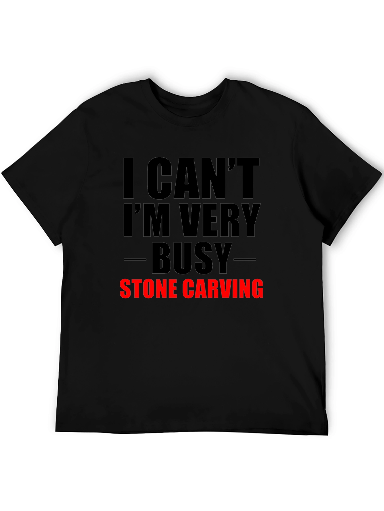 Busy Stone Carving T-Shirt