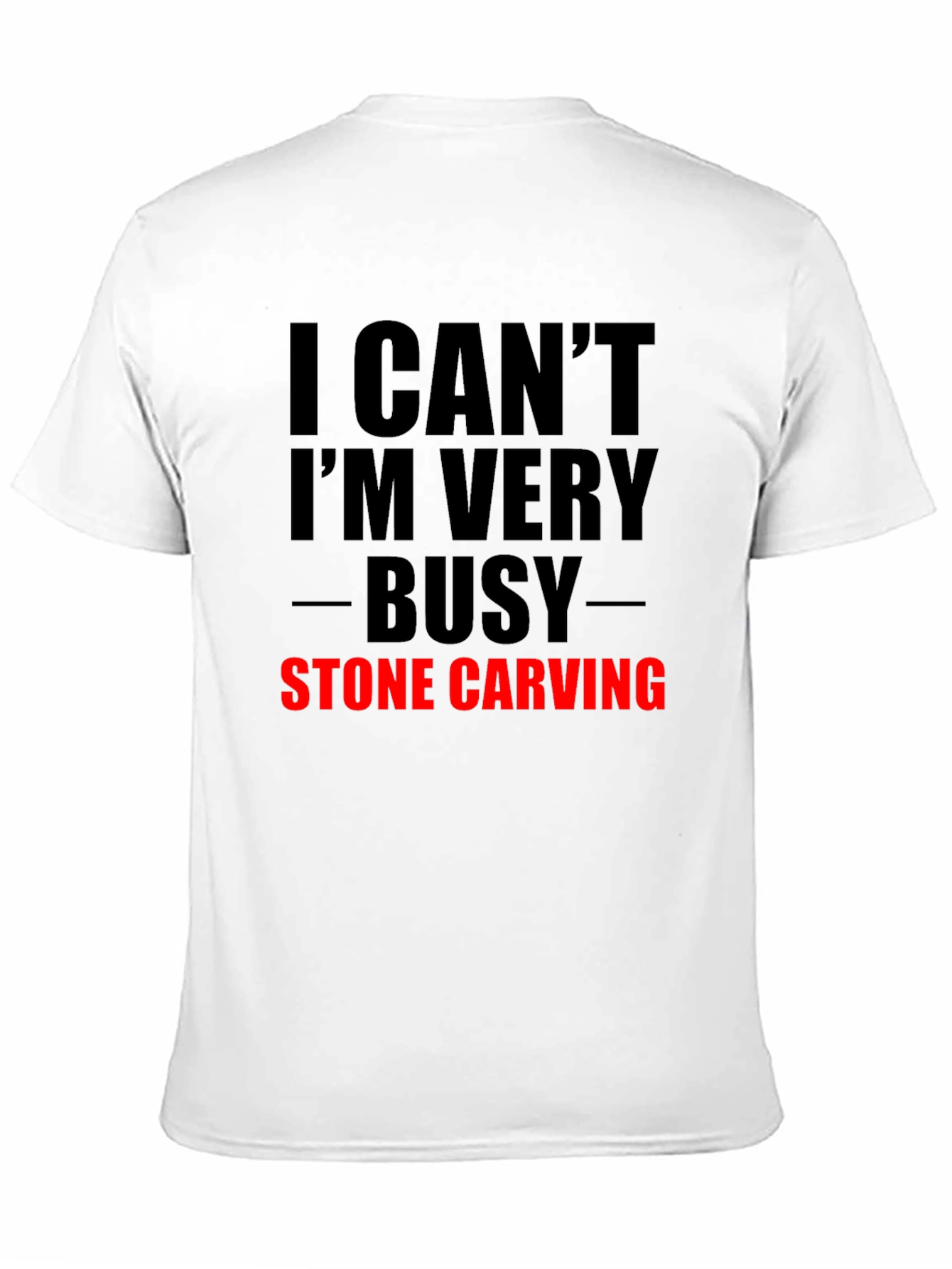 Busy Stone Carving T-Shirt