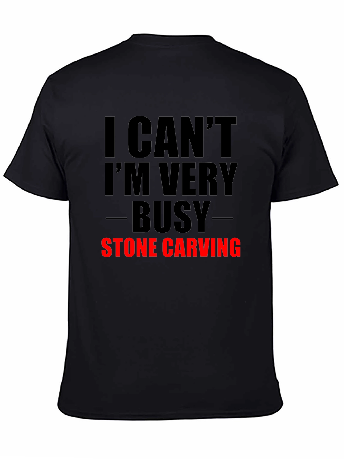Busy Stone Carving T-Shirt