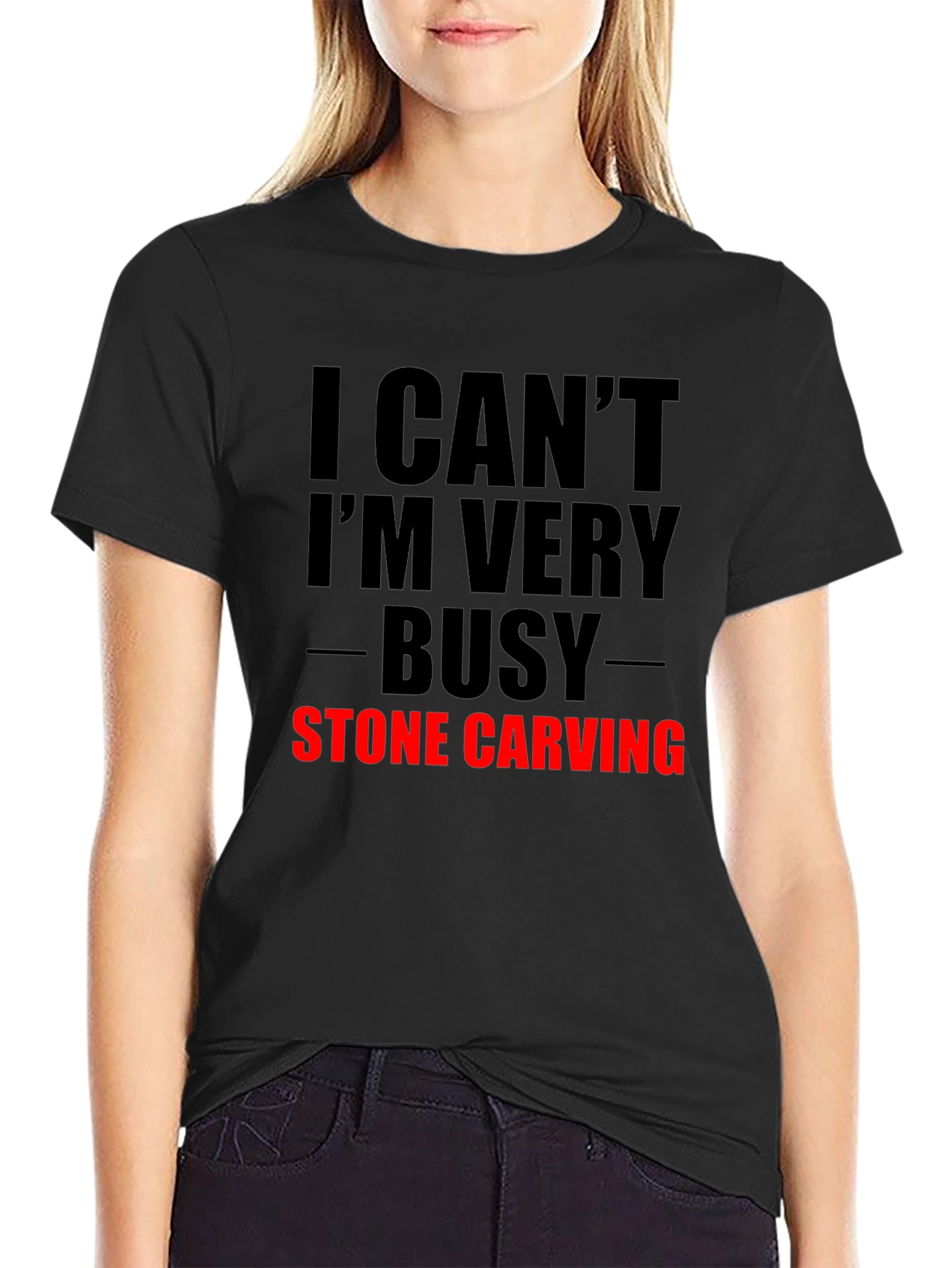 Busy Stone Carving T-Shirt