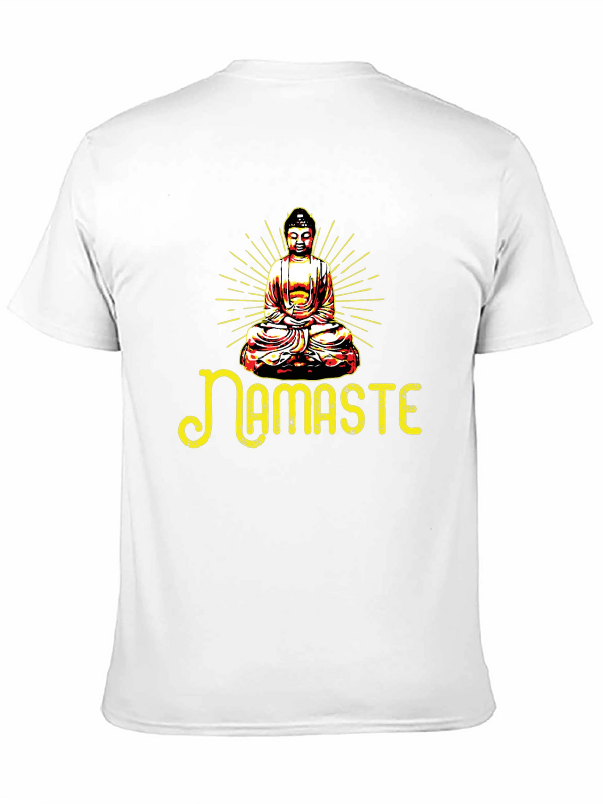 Namaste Buddha Graphic T-Shirt - Spiritual Yoga Tee
