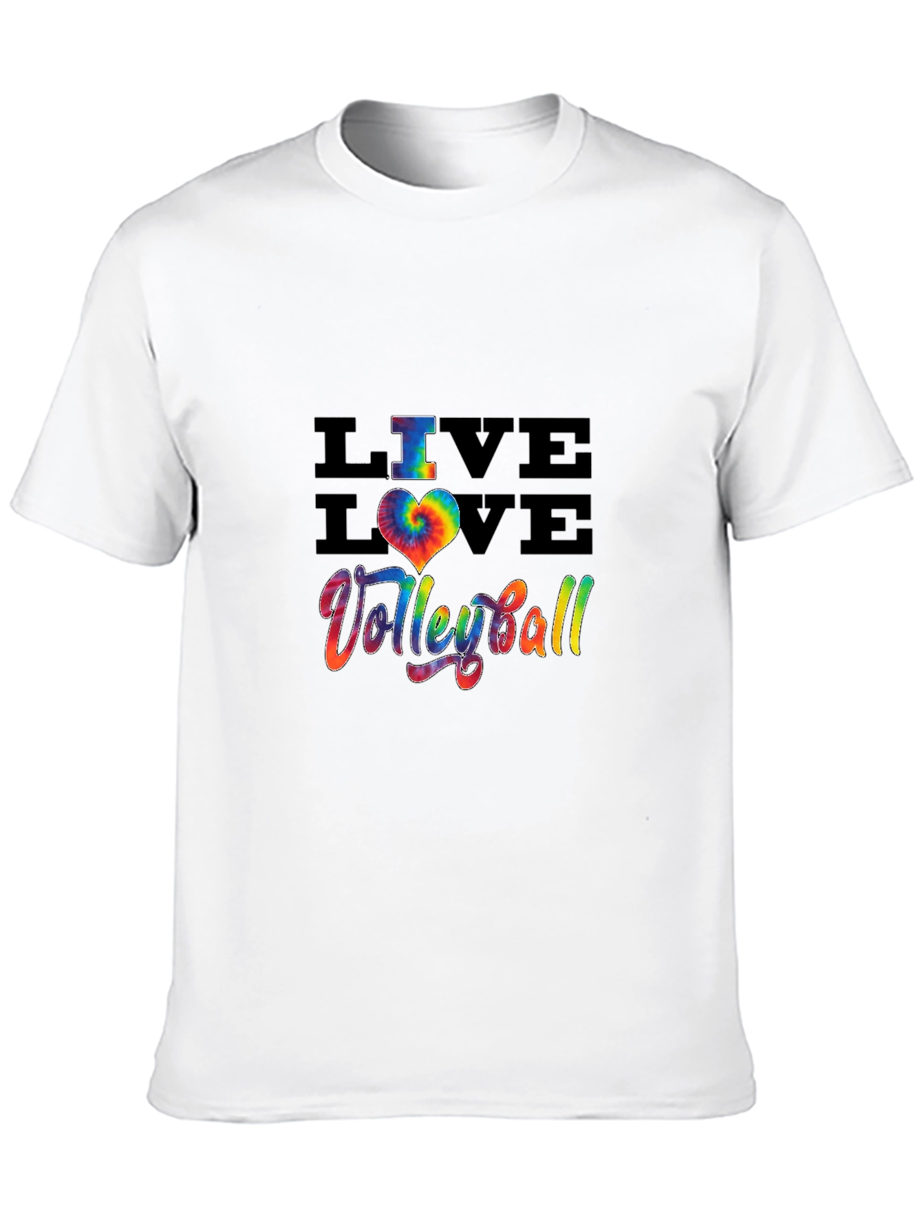 Live Love Volleyball Graphic T-Shirt