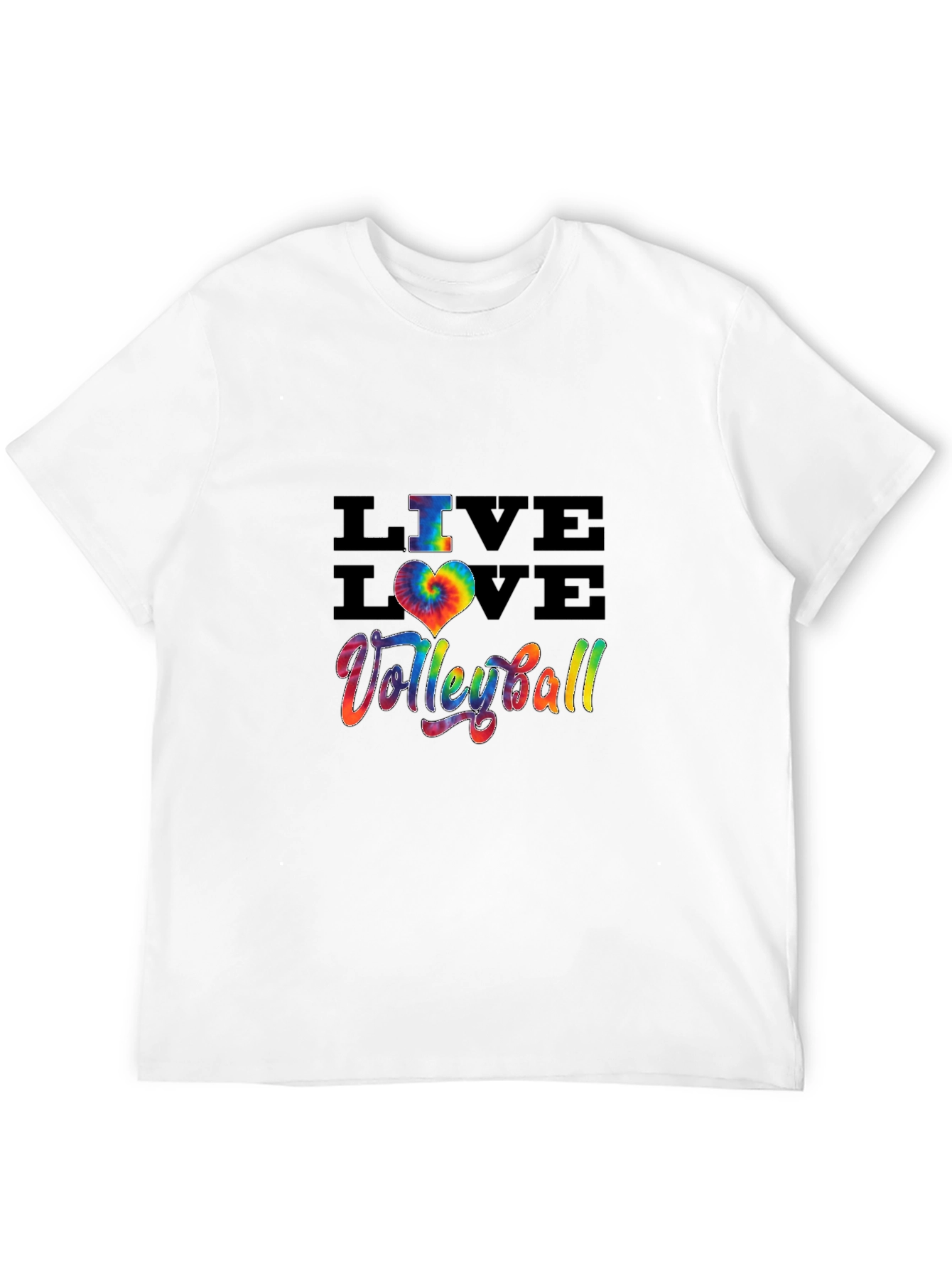 Live Love Volleyball Graphic T-Shirt