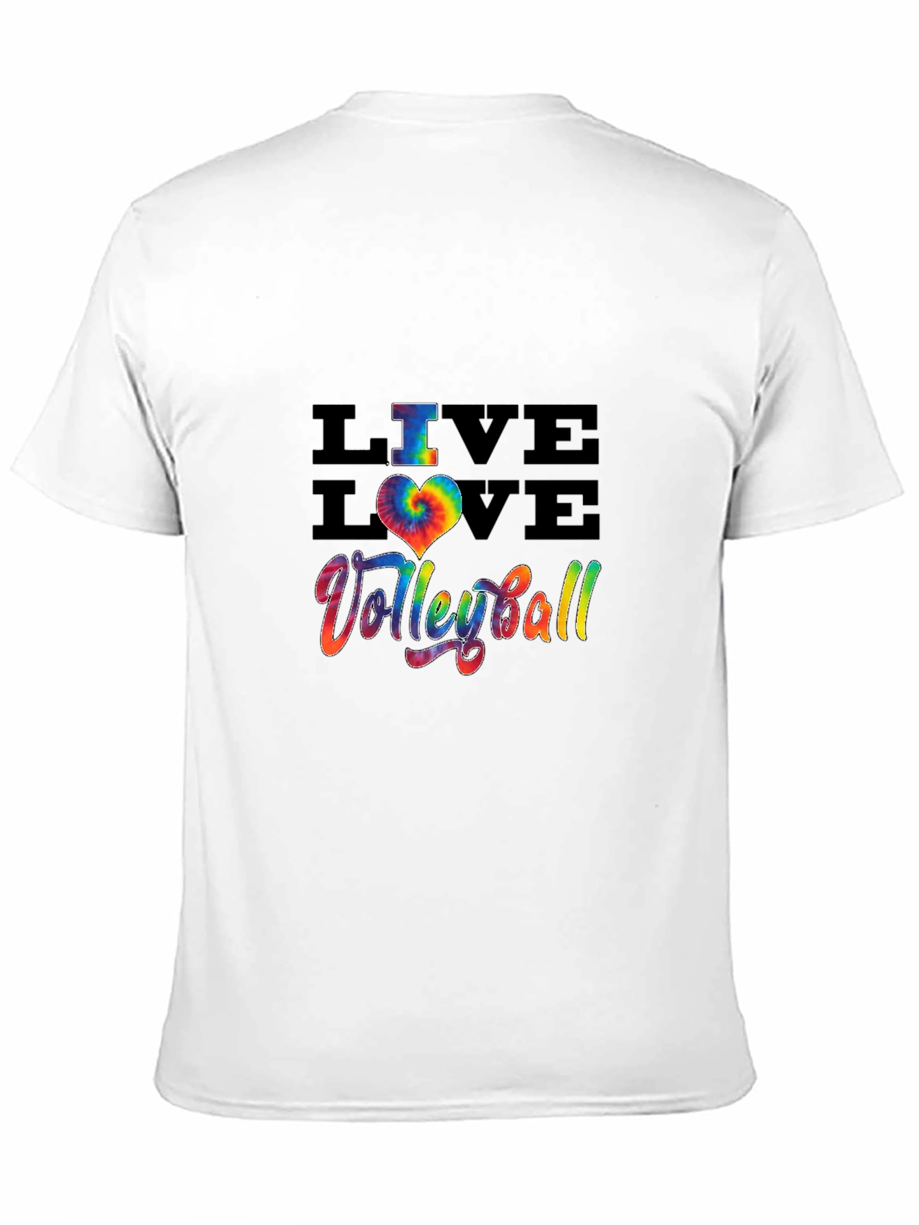 Live Love Volleyball Graphic T-Shirt