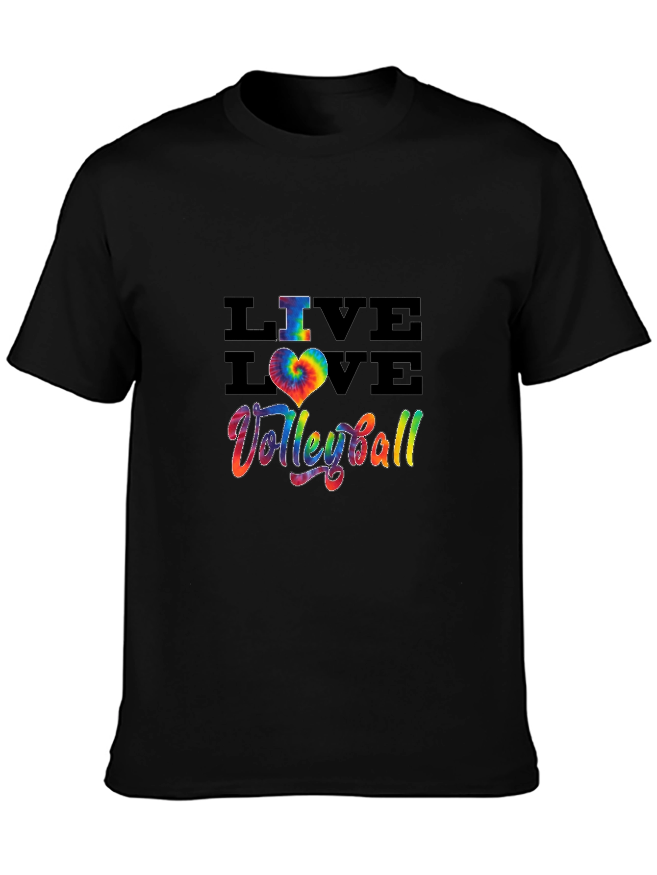 Live Love Volleyball Graphic T-Shirt