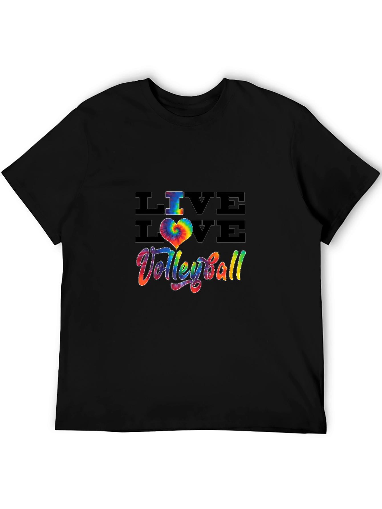 Live Love Volleyball Graphic T-Shirt