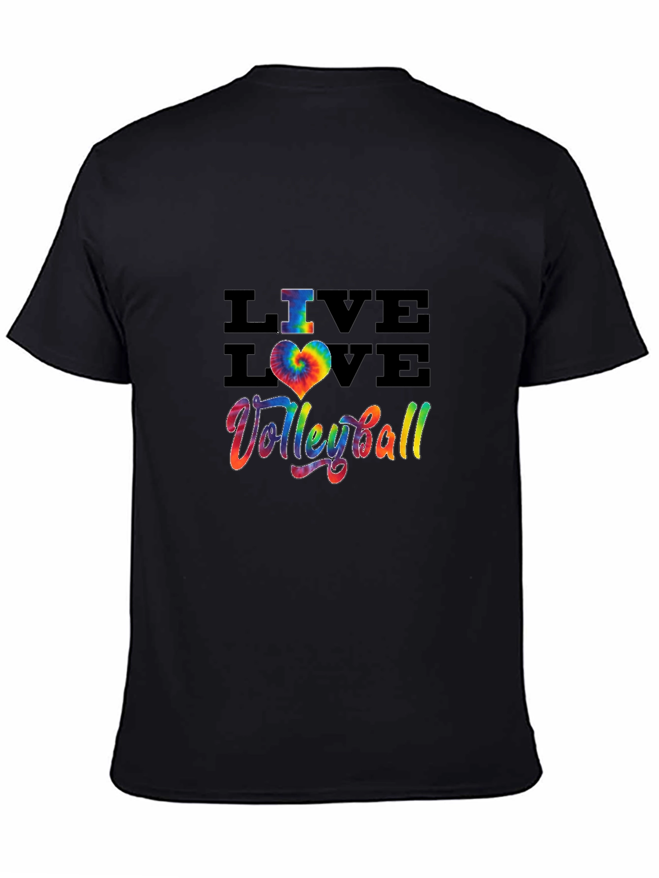 Live Love Volleyball Graphic T-Shirt