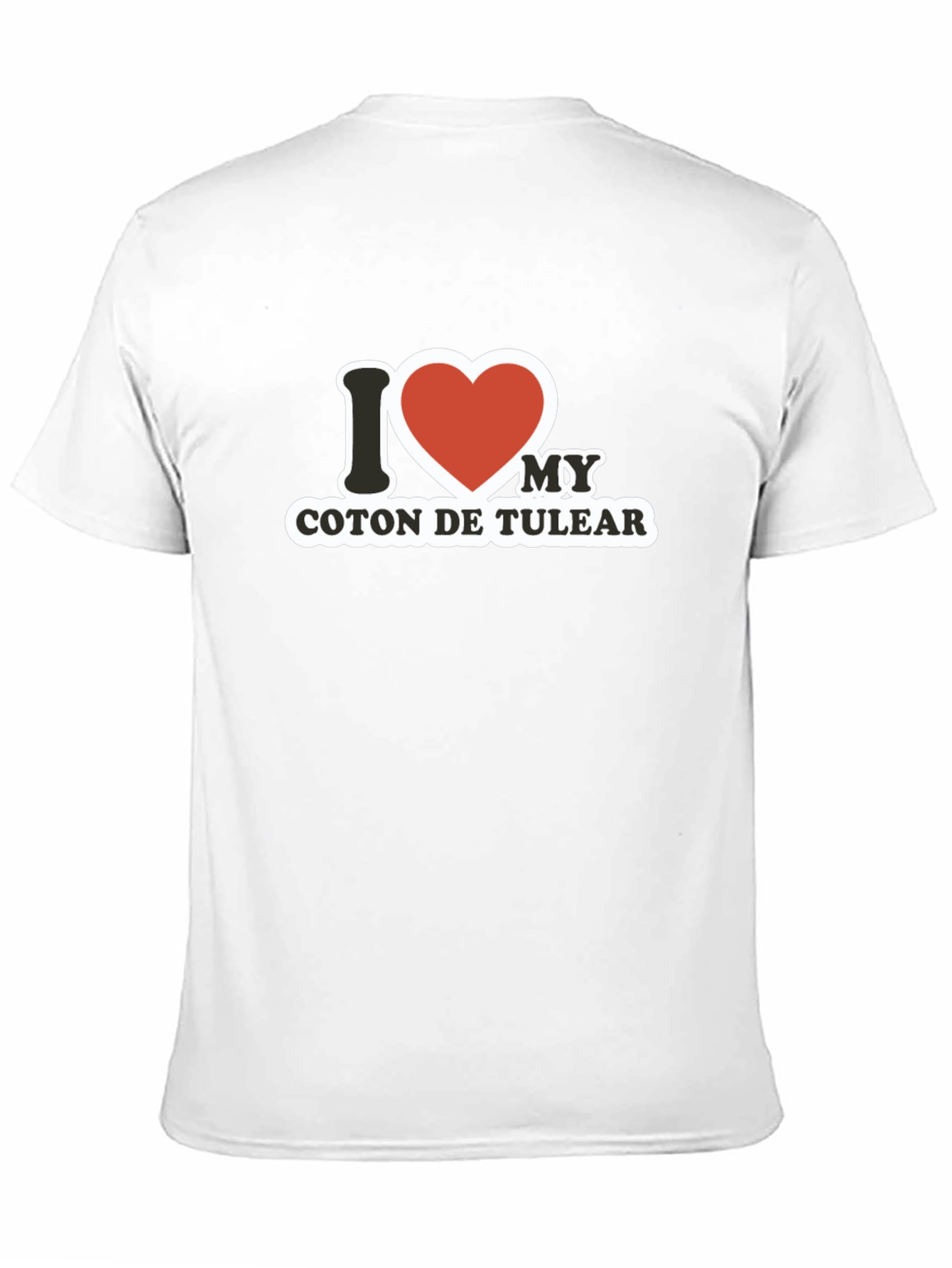 I Heart My Coton De Tulear Black T-Shirt