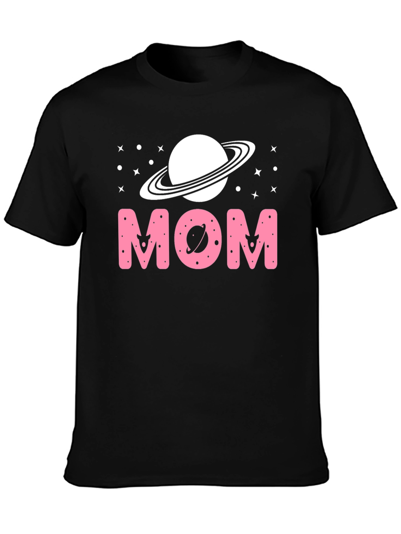 Planet Mom Black T-Shirt - Gift for Mom