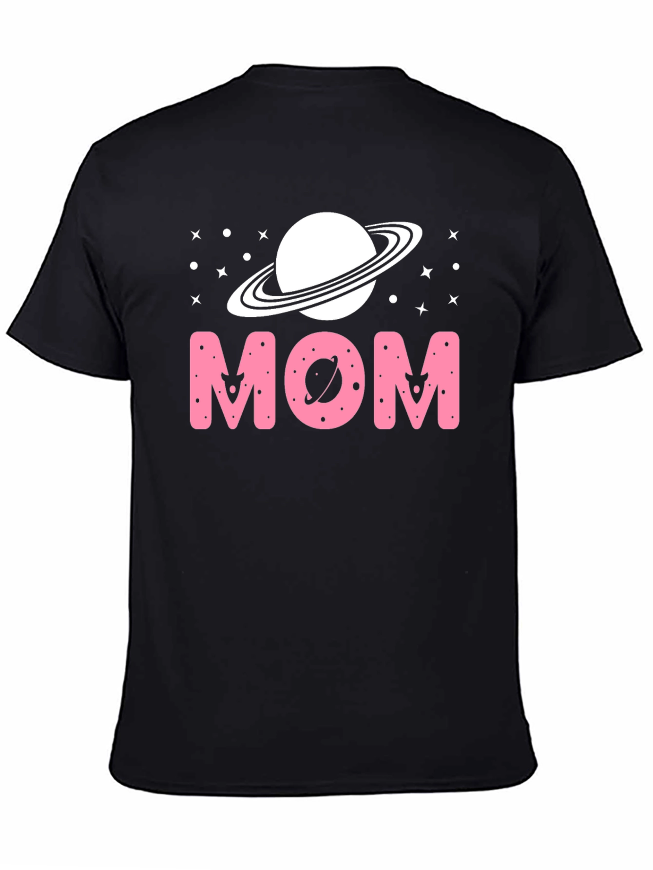 Planet Mom Black T-Shirt - Gift for Mom