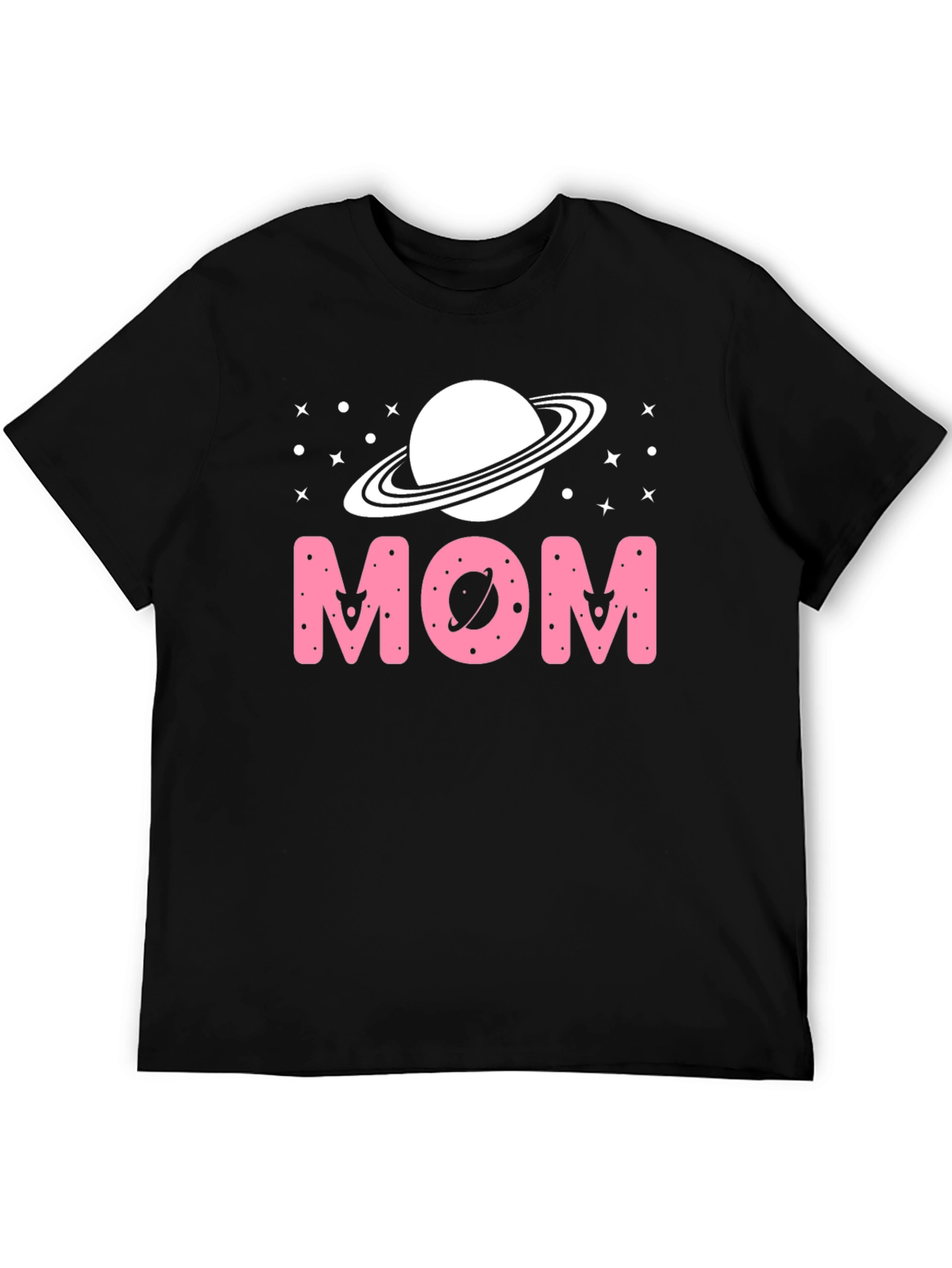 Planet Mom Black T-Shirt - Gift for Mom