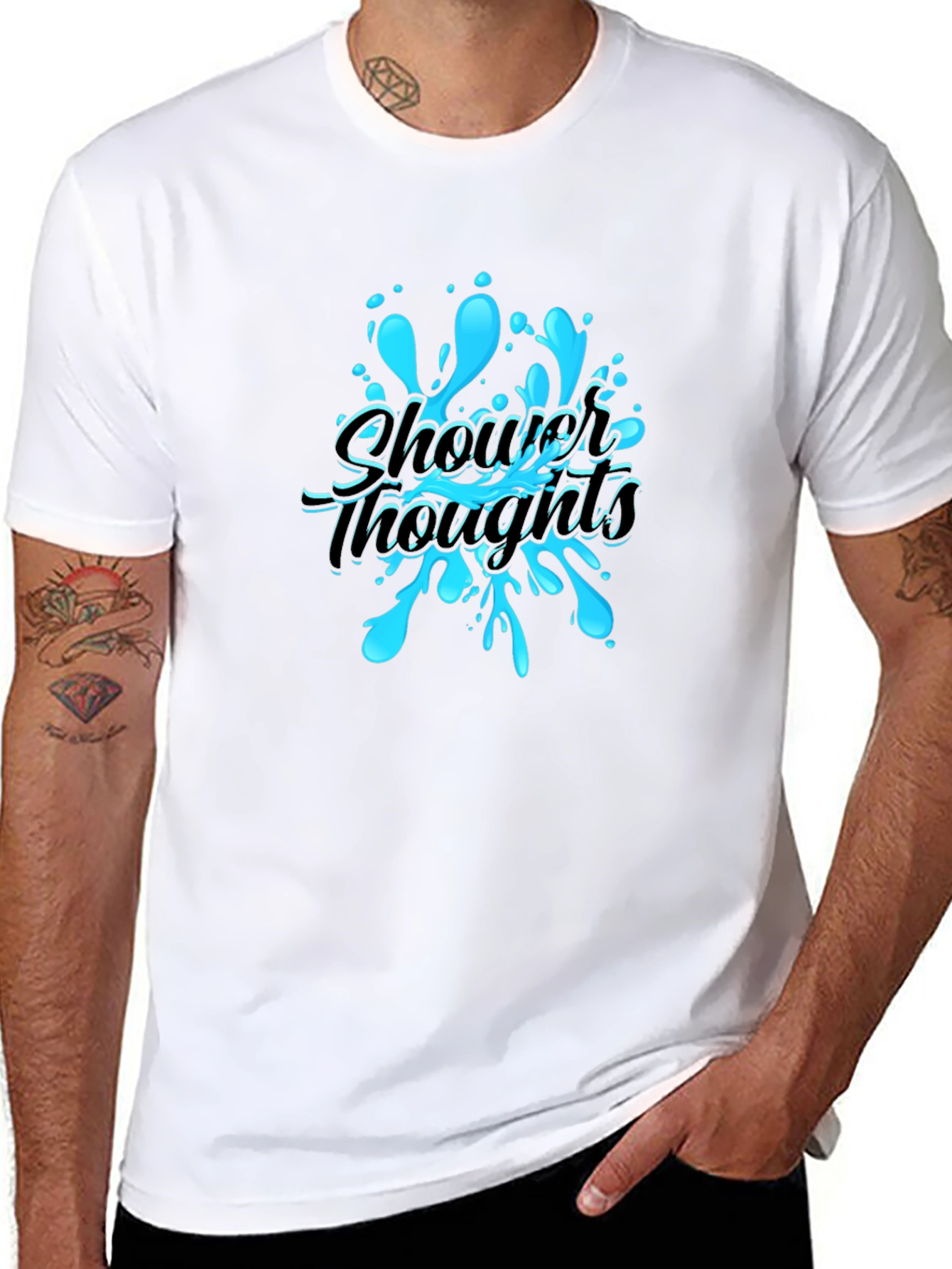Shower Thoughts Graphic T-Shirt