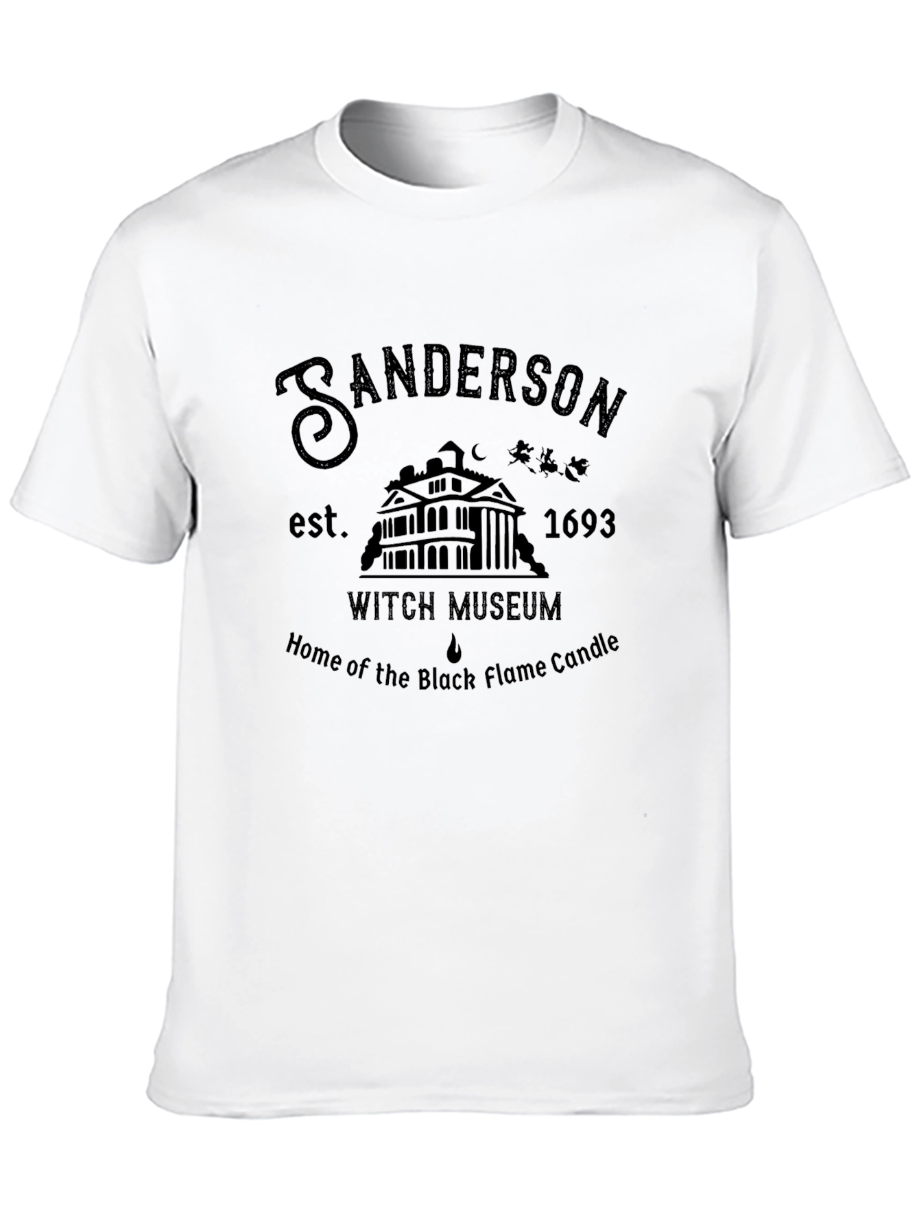 Sanderson Witch Museum Black T-Shirt