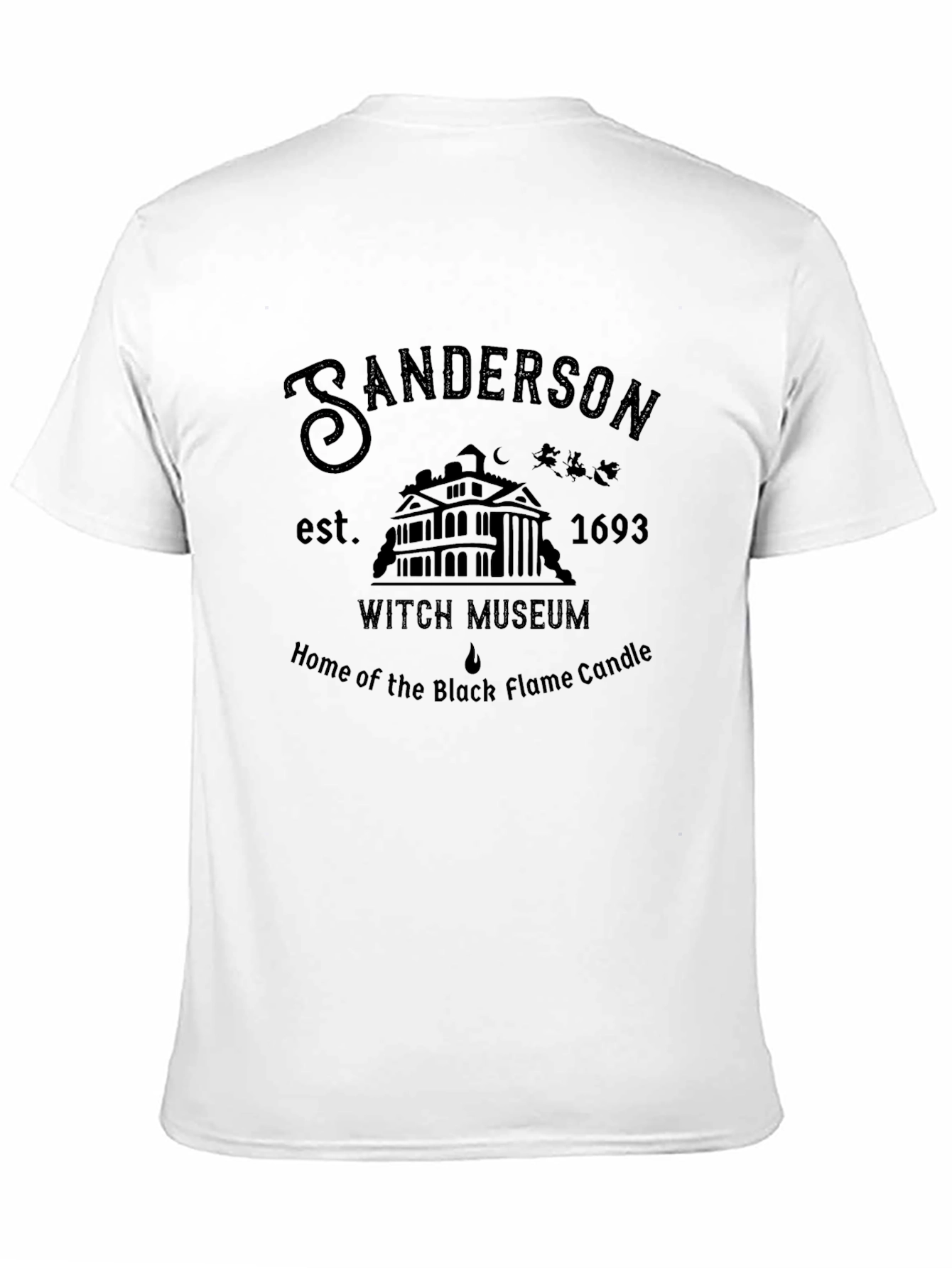 Sanderson Witch Museum Black T-Shirt