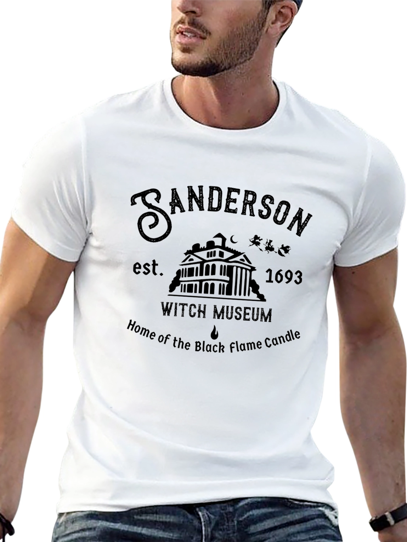 Sanderson Witch Museum Black T-Shirt