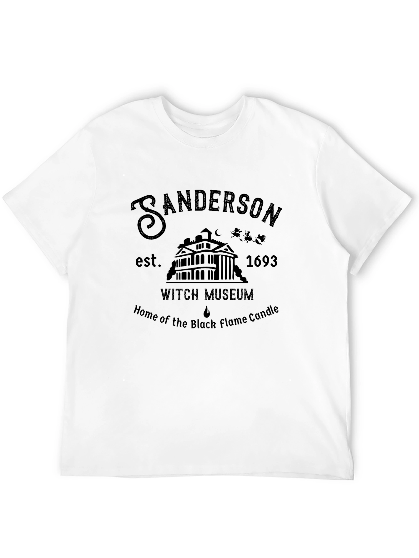 Sanderson Witch Museum Black T-Shirt