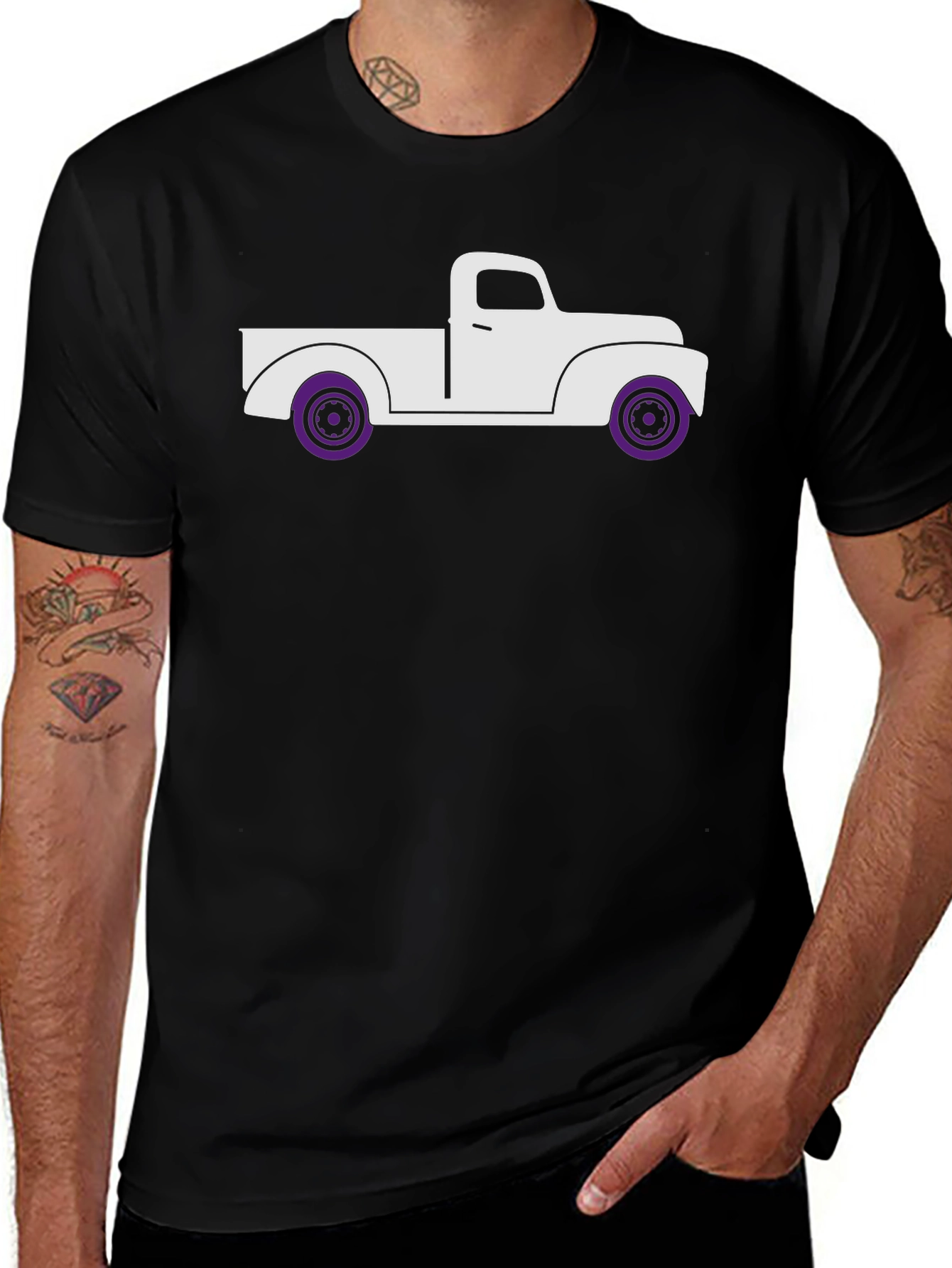 Retro Truck Graphic Tee - Classic Car Lovers Shirt