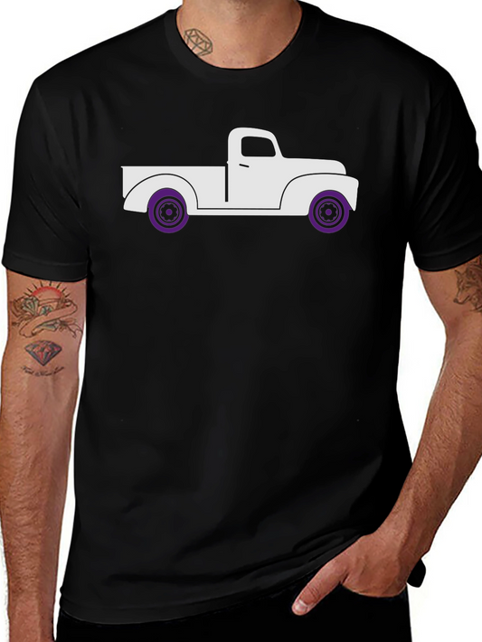 Retro Truck Graphic Tee - Classic Car Lovers Shirt
