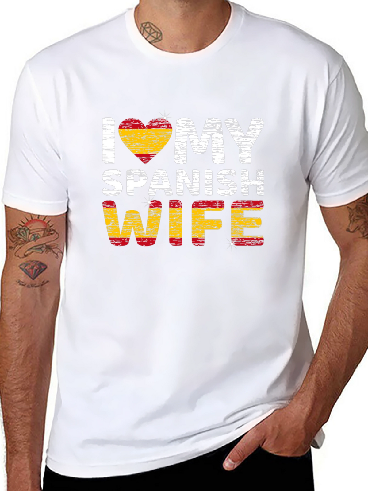 I Love My Spanish Wife Tee