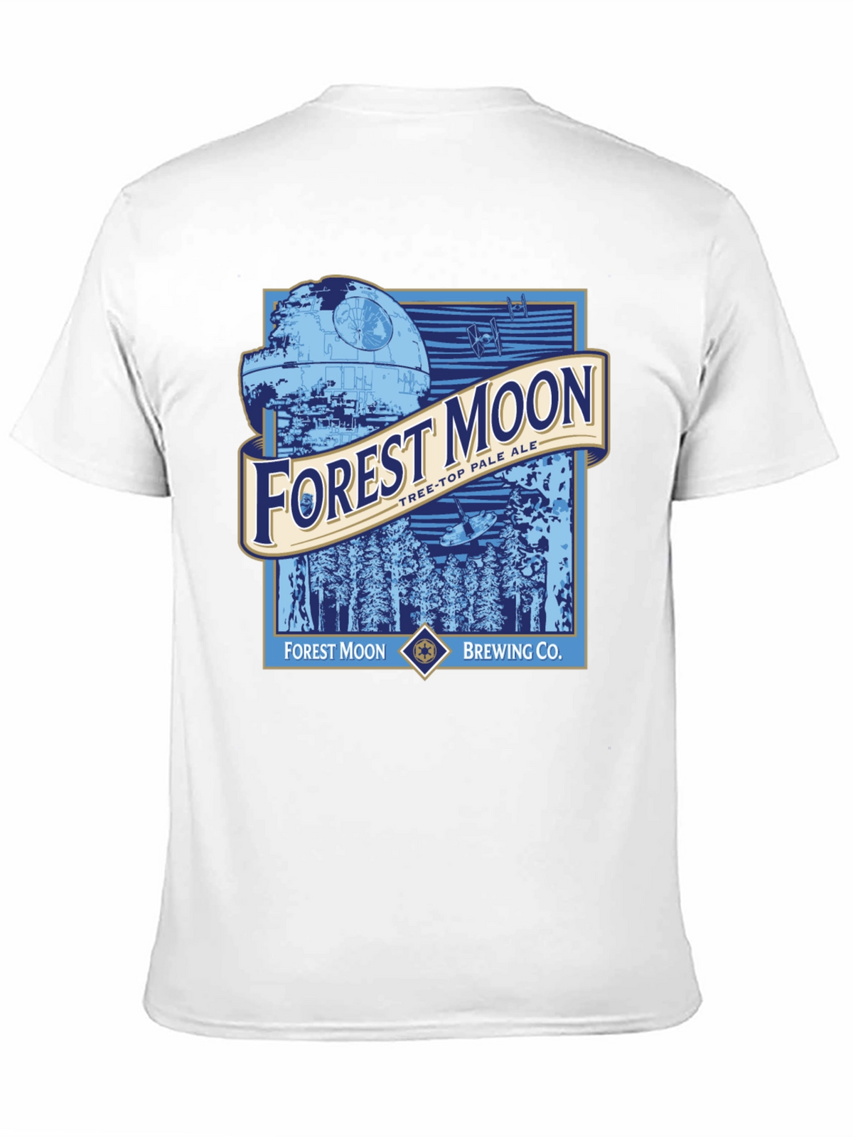 Forest Moon Brewing Star Wars Black T-Shirt