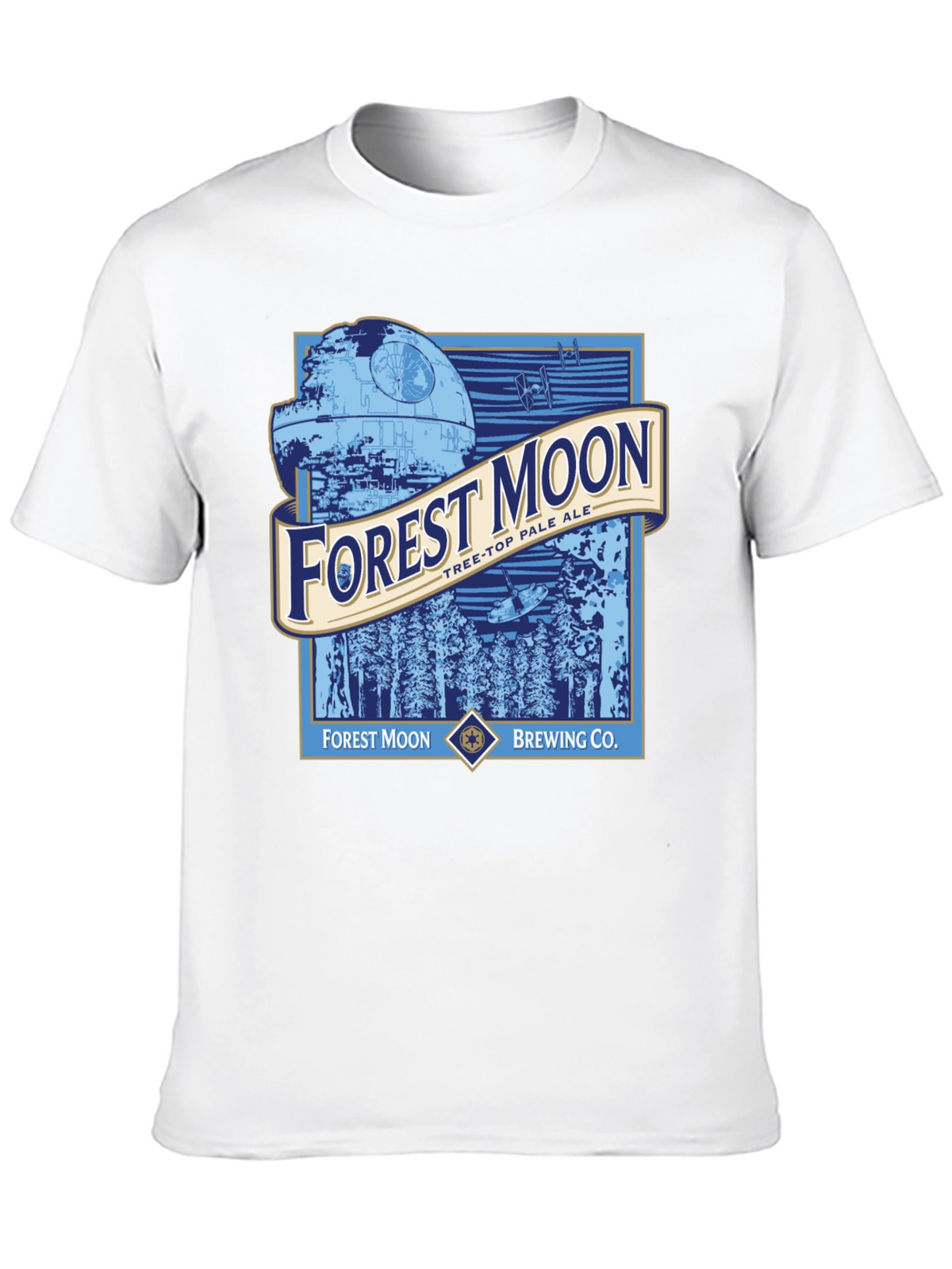 Forest Moon Brewing Star Wars Black T-Shirt