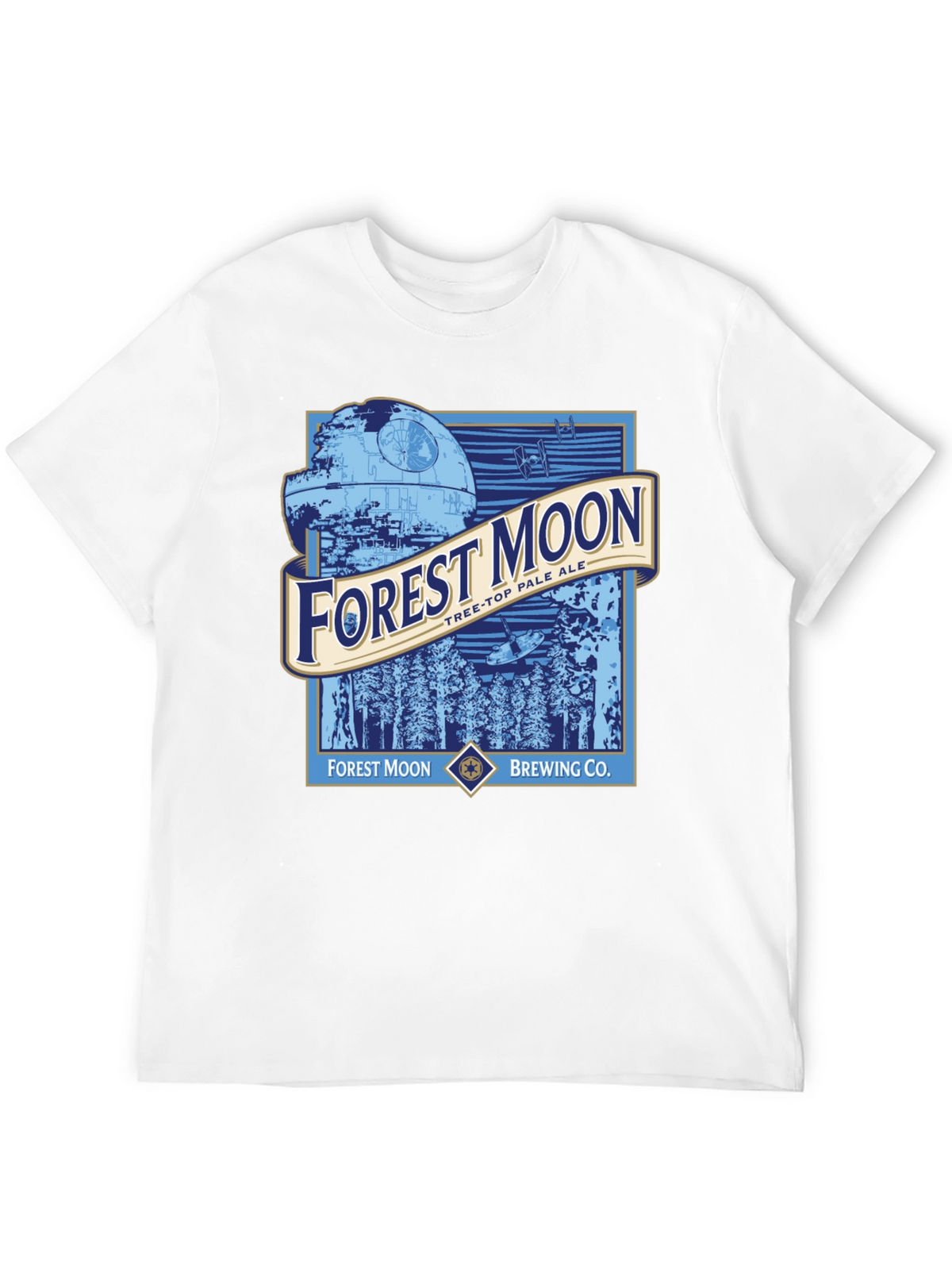 Forest Moon Brewing Star Wars Black T-Shirt