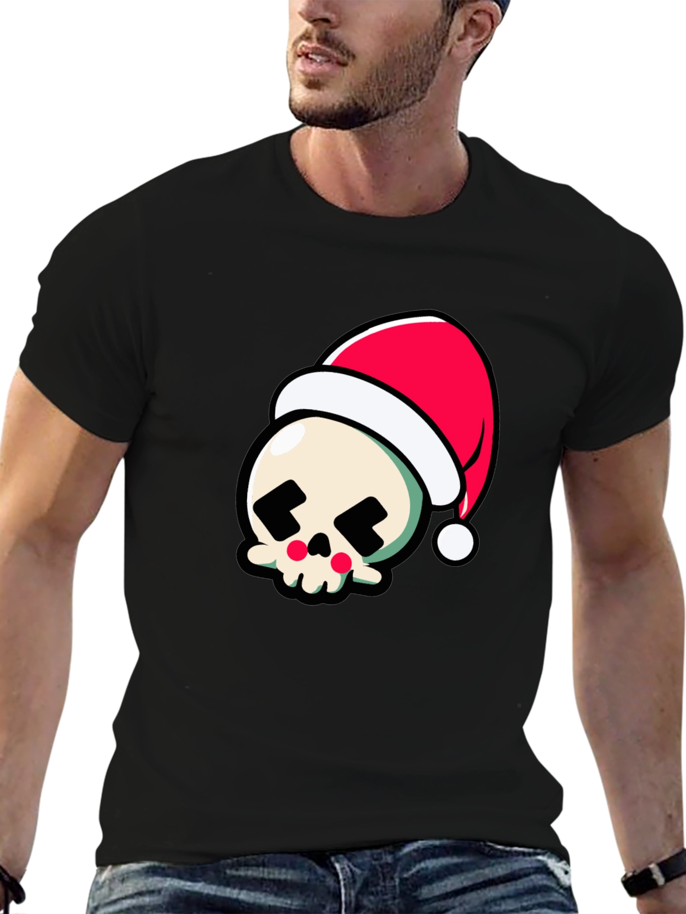 Christmas Skull T-Shirt
