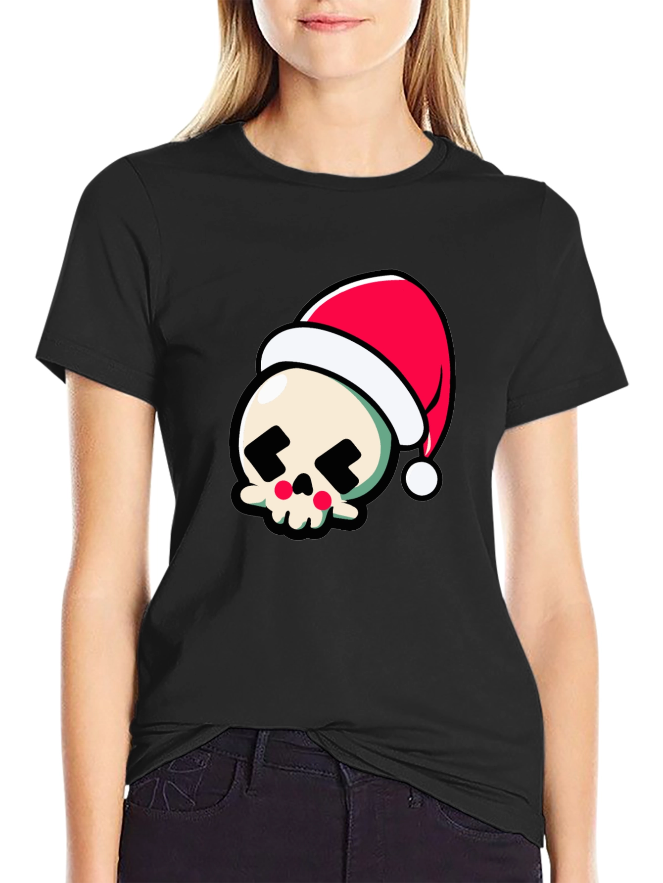 Christmas Skull T-Shirt
