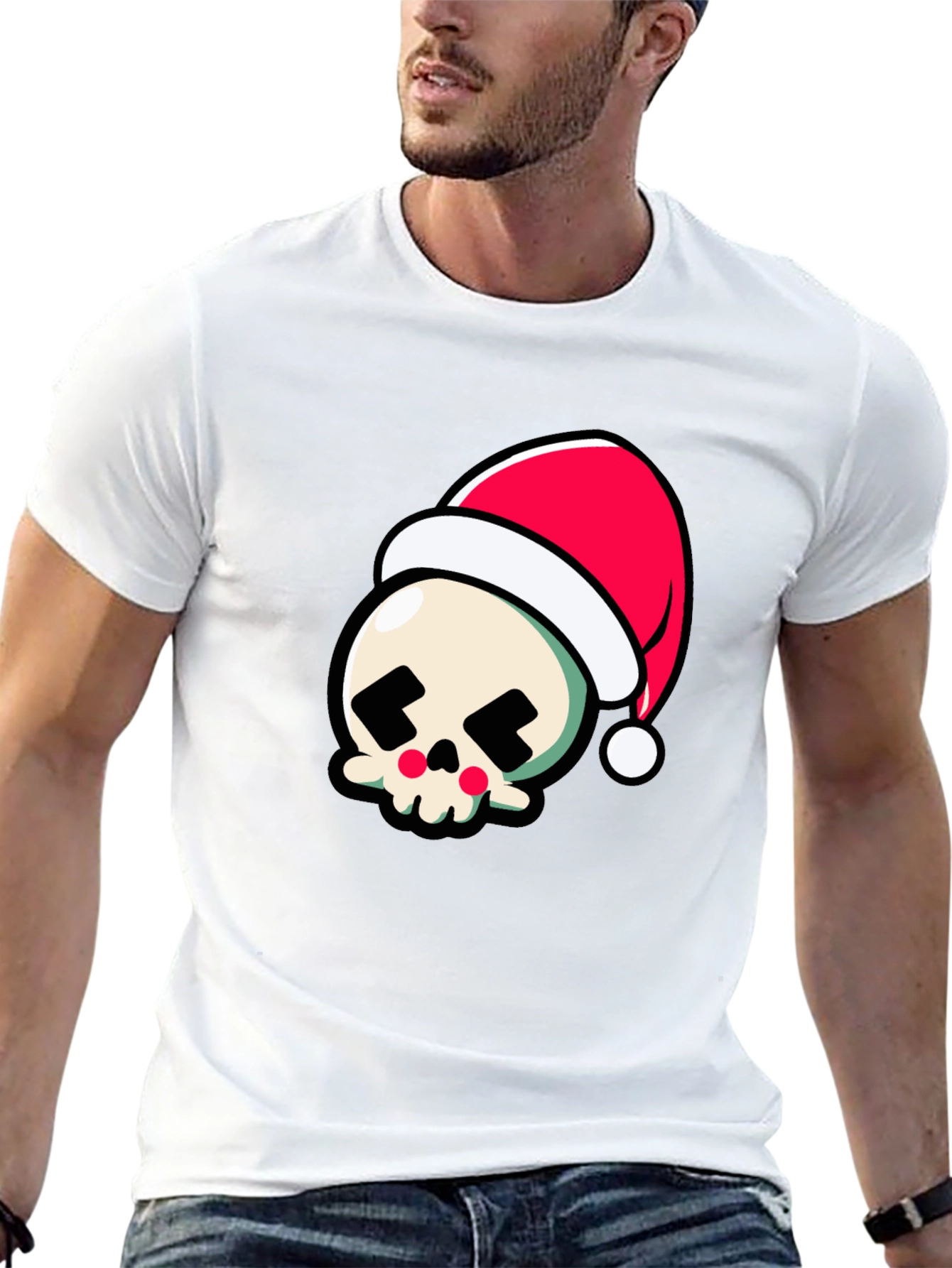 Christmas Skull T-Shirt