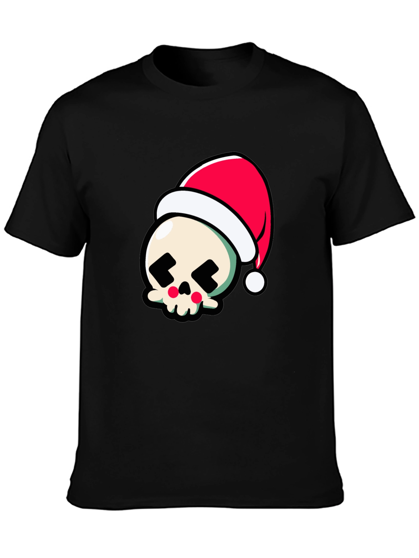 Christmas Skull T-Shirt