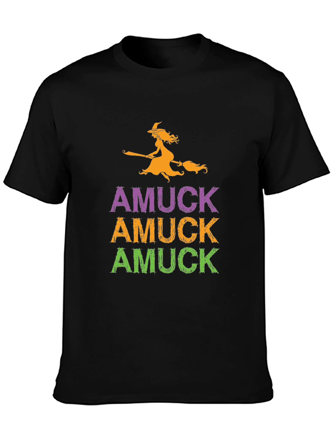 Amuck Witch Halloween T-Shirt