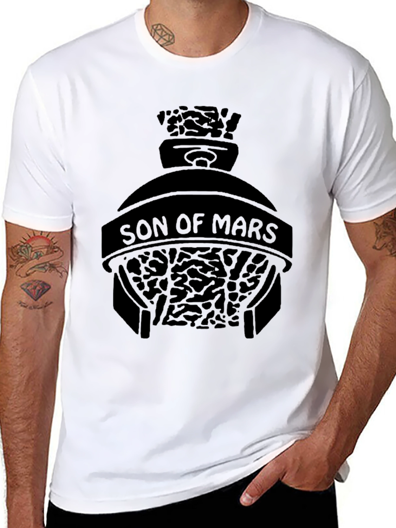 Son of Mars Graphic Tee - Black