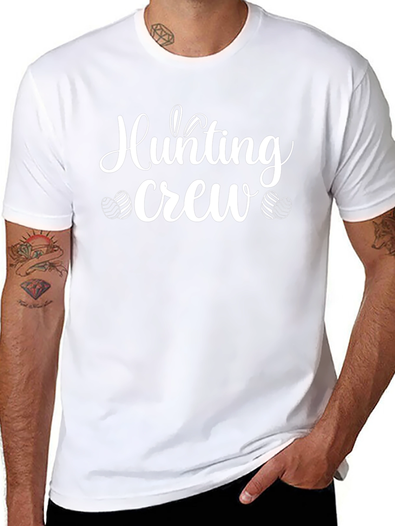 Hunting Crew Easter Bunny Ears T-Shirt