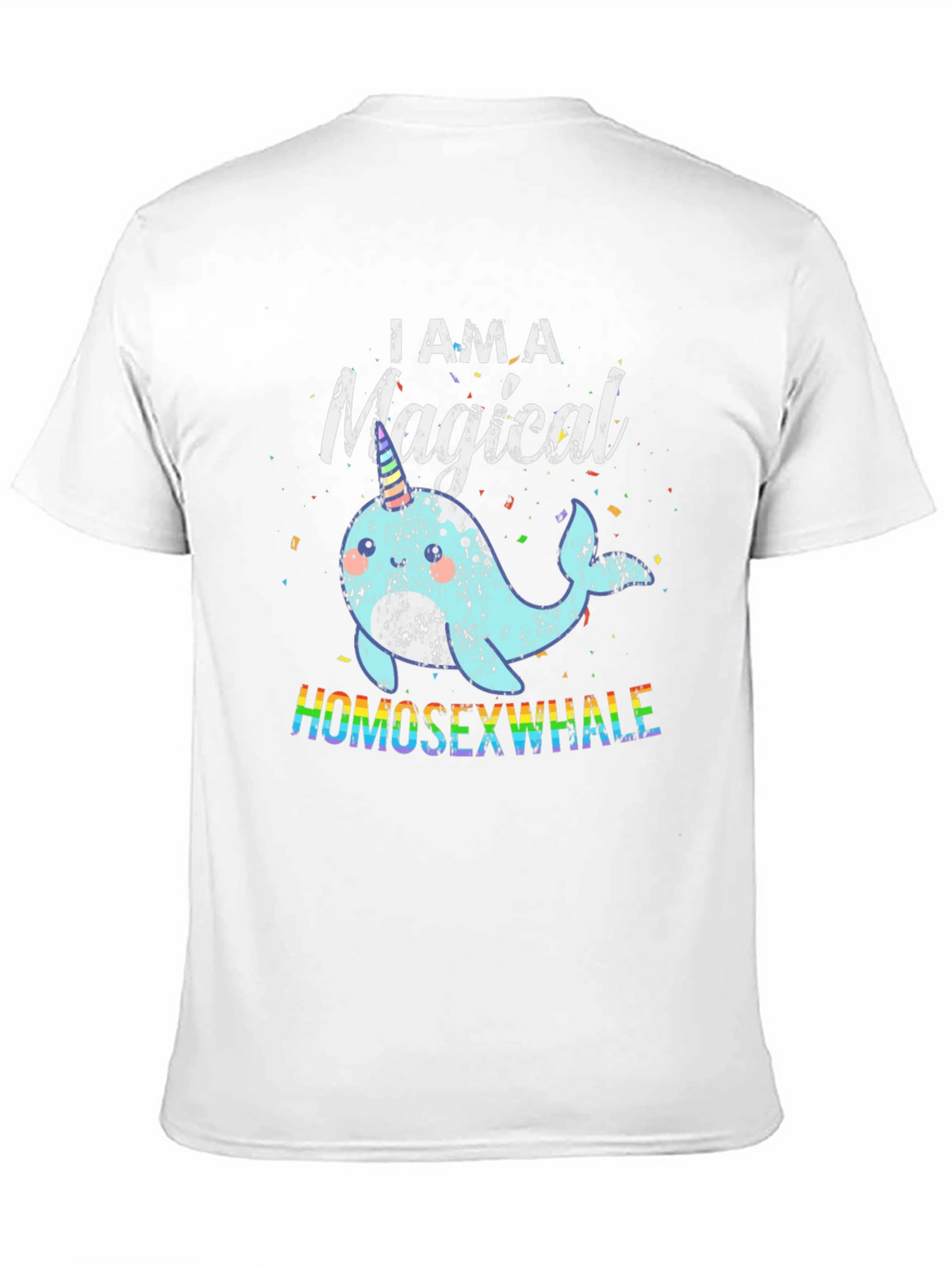 Magical Homosexwhale Graphic Tee