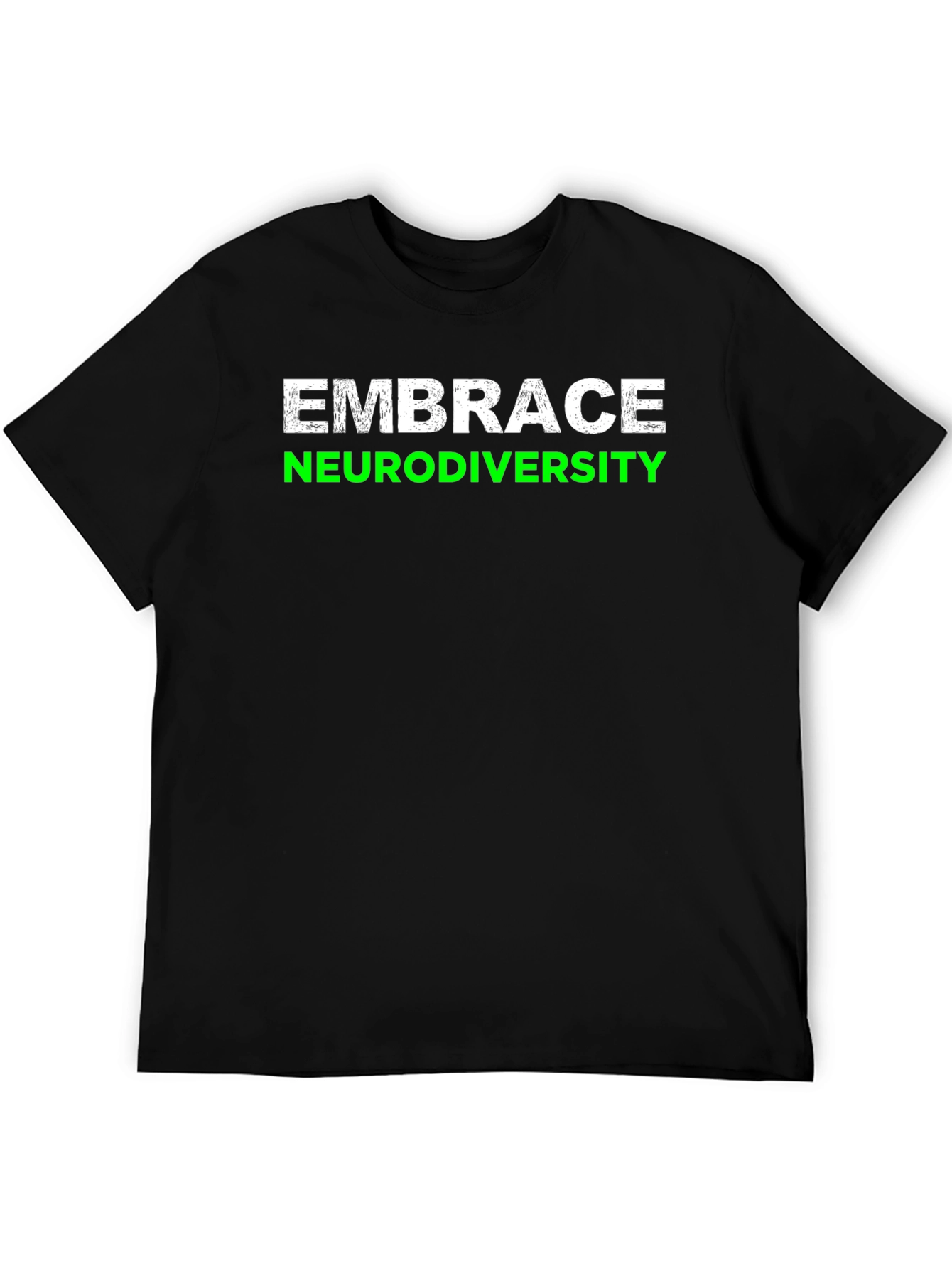 Embrace Neurodiversity Tee - Black